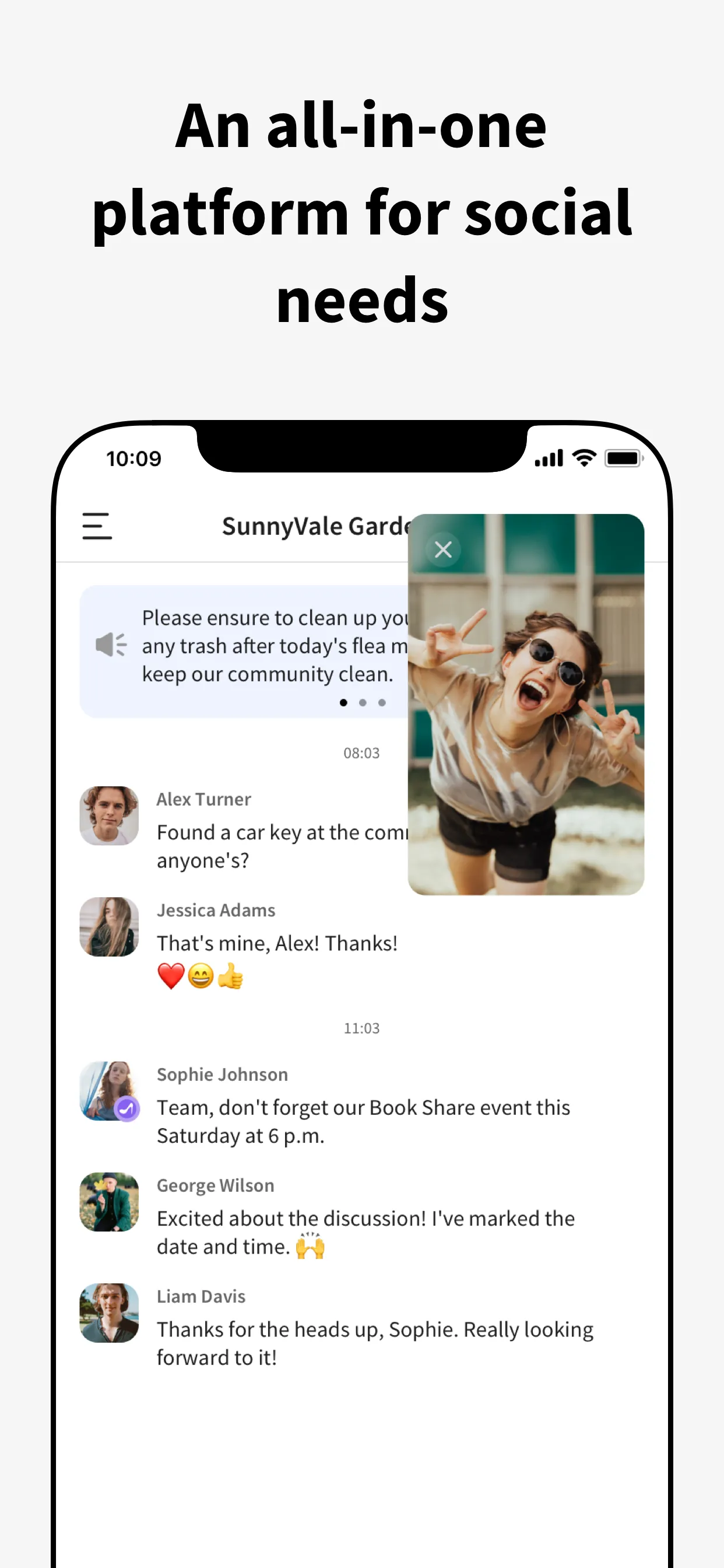 Fambase: Live & Group Chat iphone screenshot 2