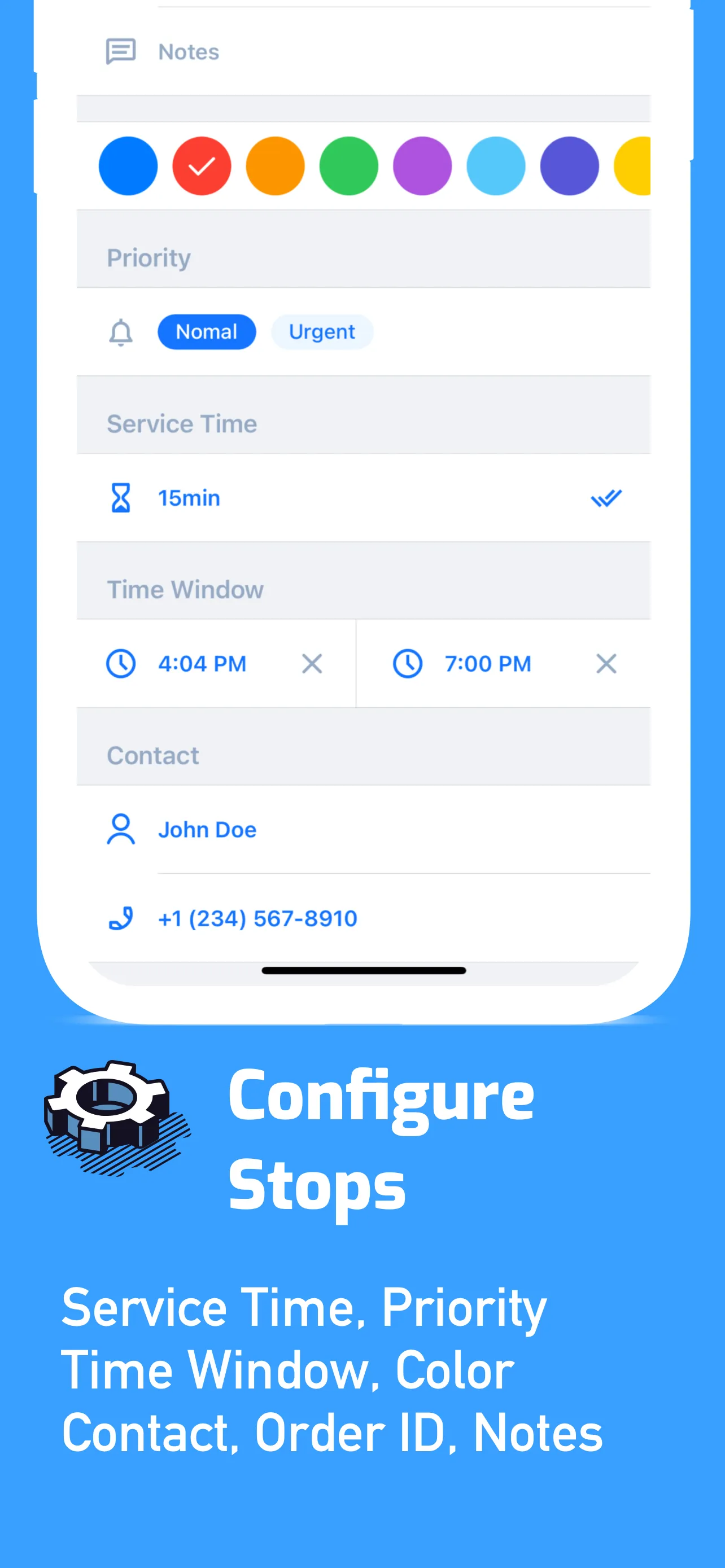 Route Planner, Delivery, MyWay iphone screenshot 6