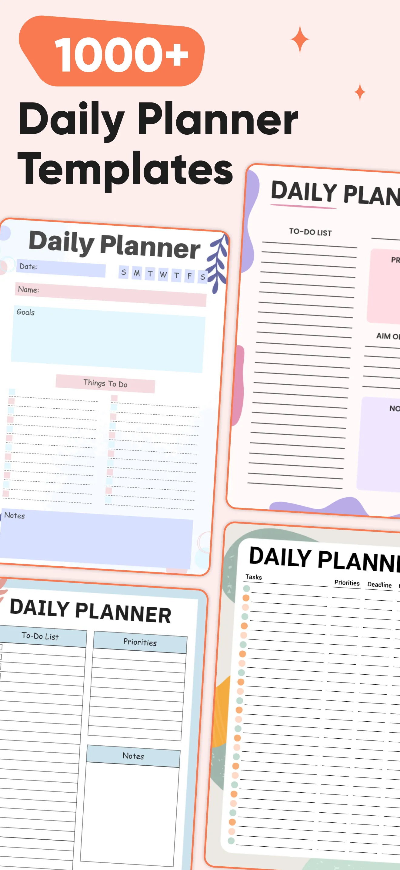 Daily Planner & Bullet Journal iphone screenshot 1