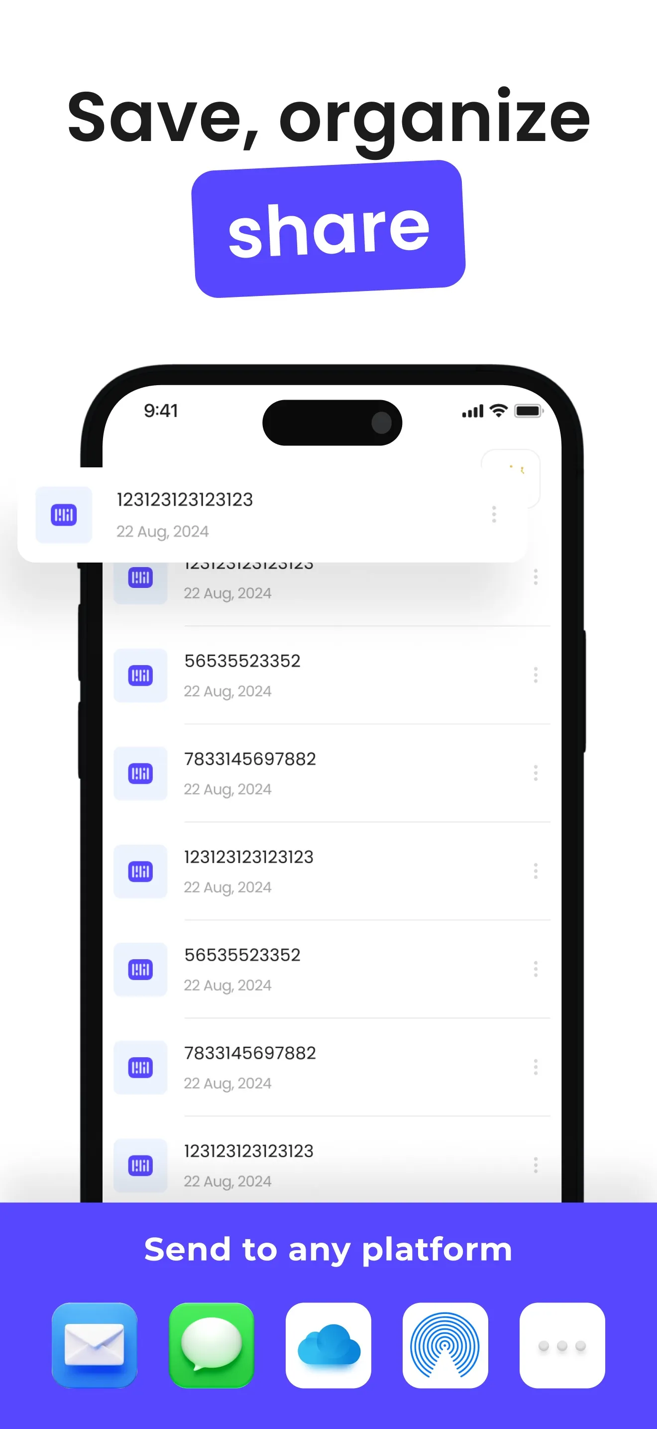 Barcode Scanner - App iphone screenshot 4