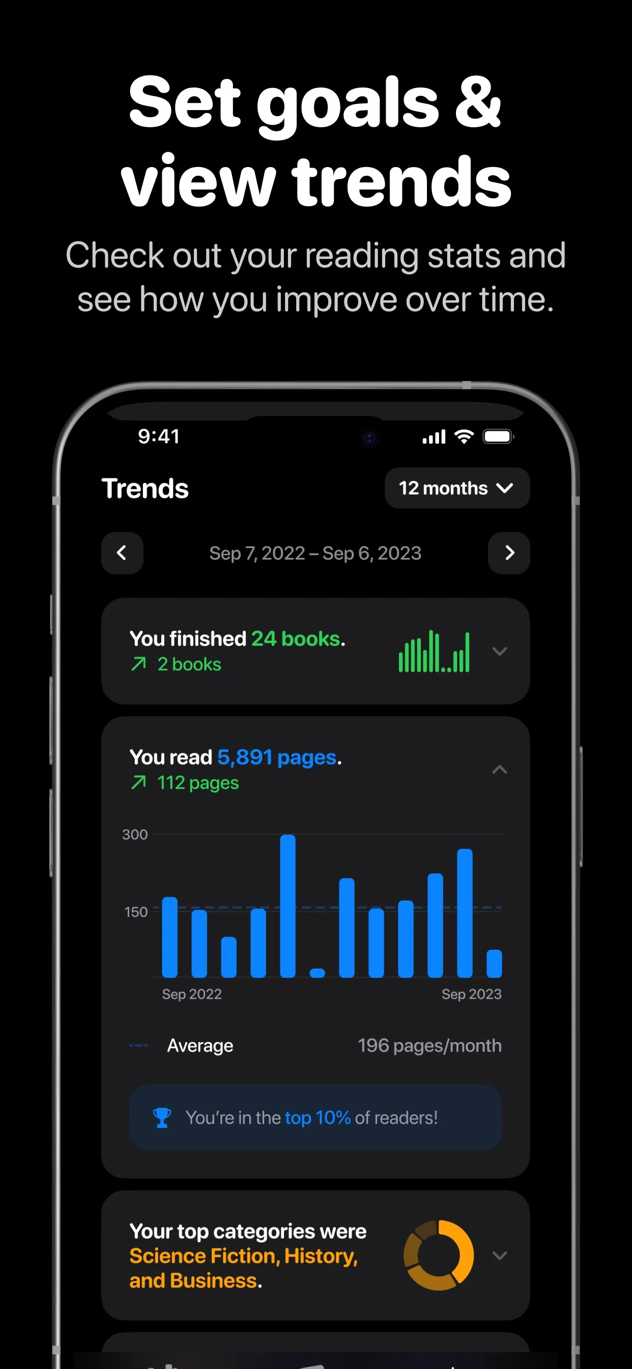 Bookshelf: Book Tracker & List iphone screenshot 7