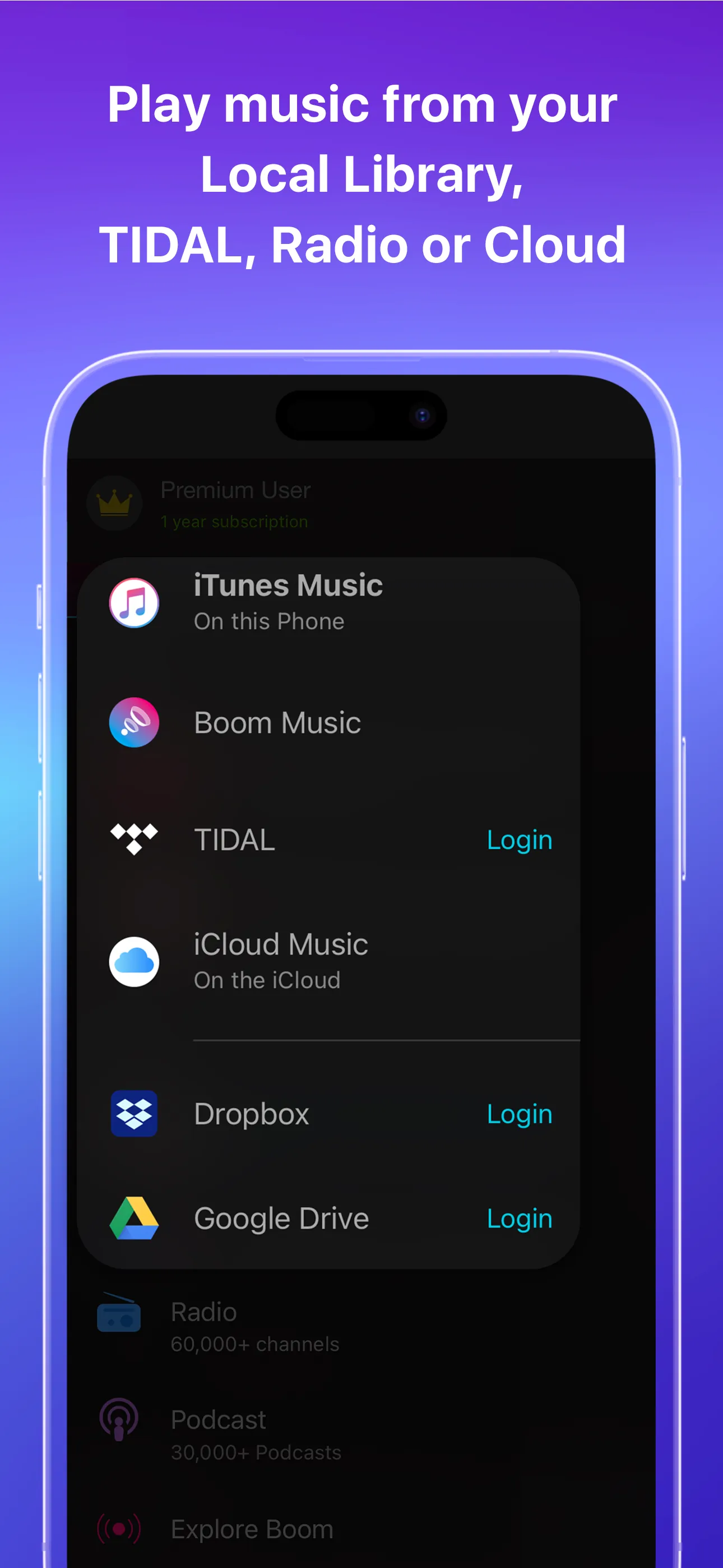 Boom: Bass Booster & Equalizer iphone screenshot 7