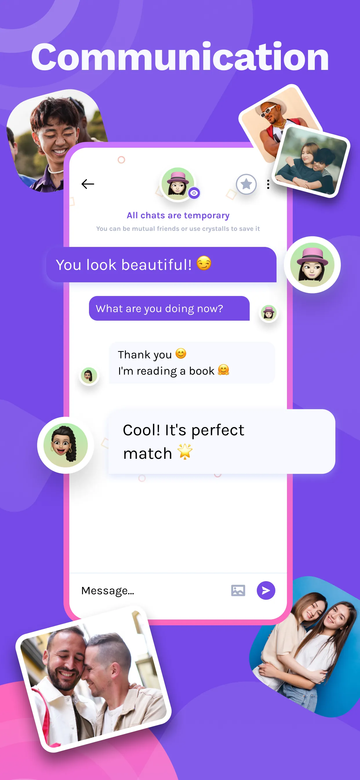 WinkChat: Make New Chat Room iphone screenshot 1