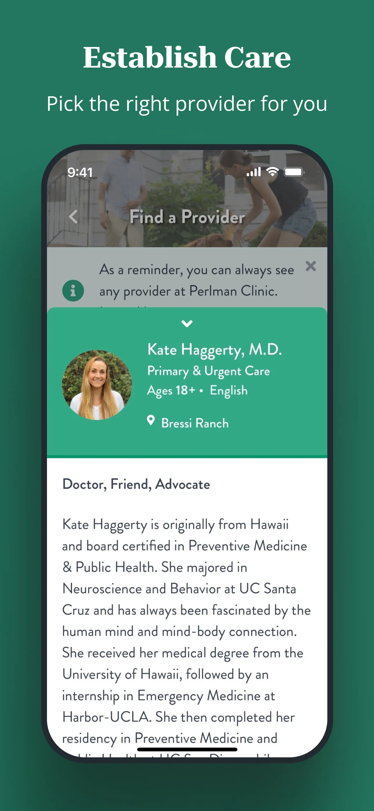 PocketDoc by Perlman Clinic iphone screenshot 3