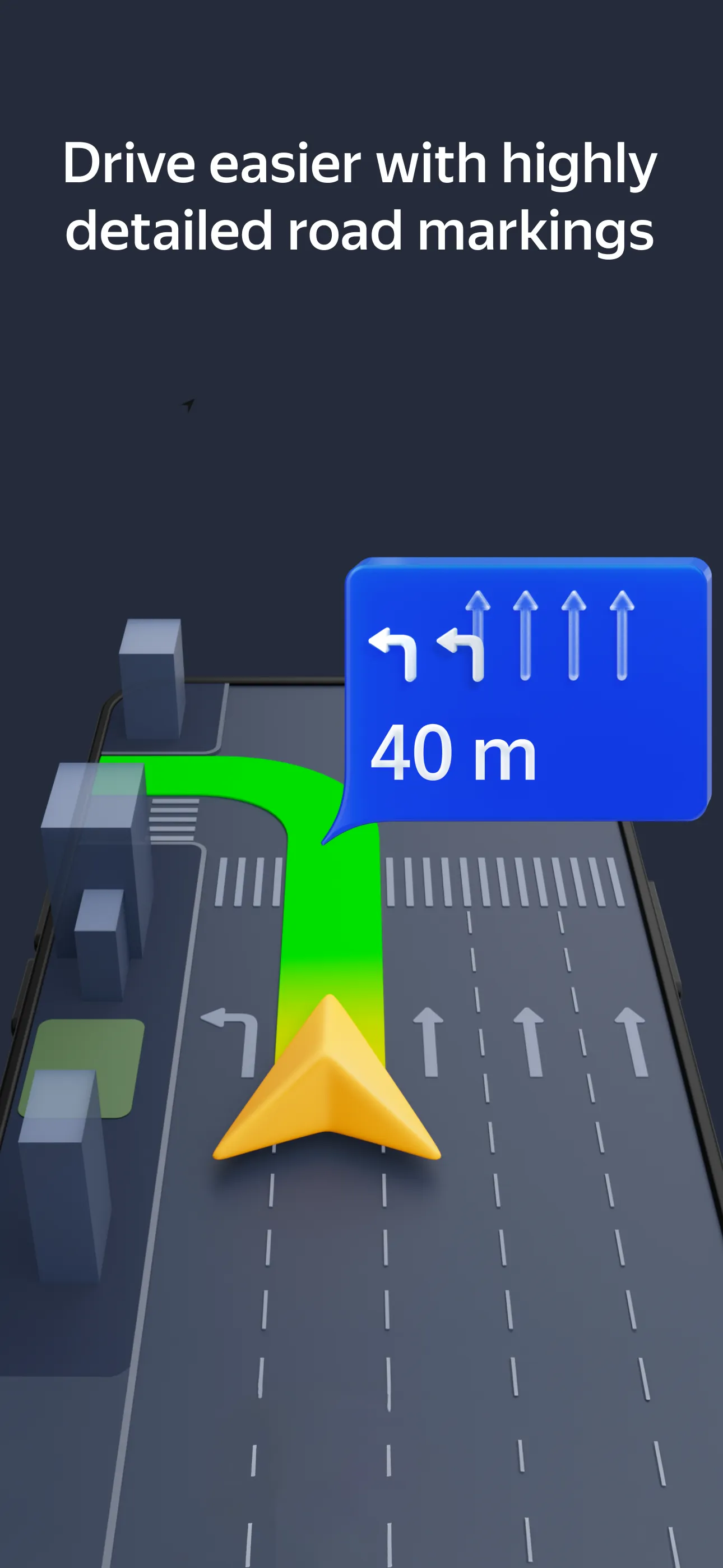 Yandex Navi – navigation, maps iphone screenshot 2
