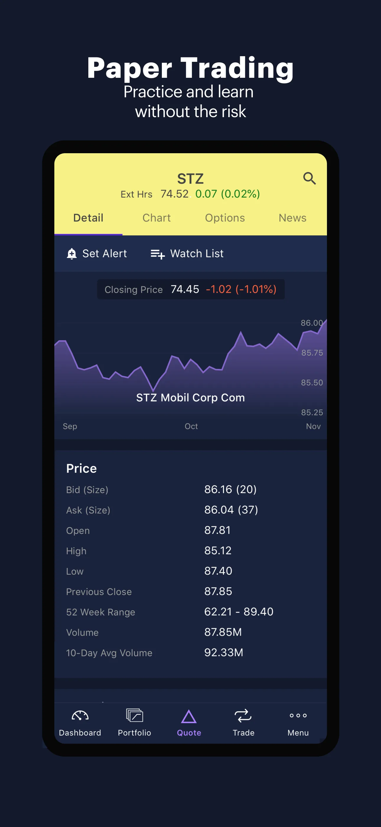 Power E*TRADE-Advanced Trading iphone screenshot 4