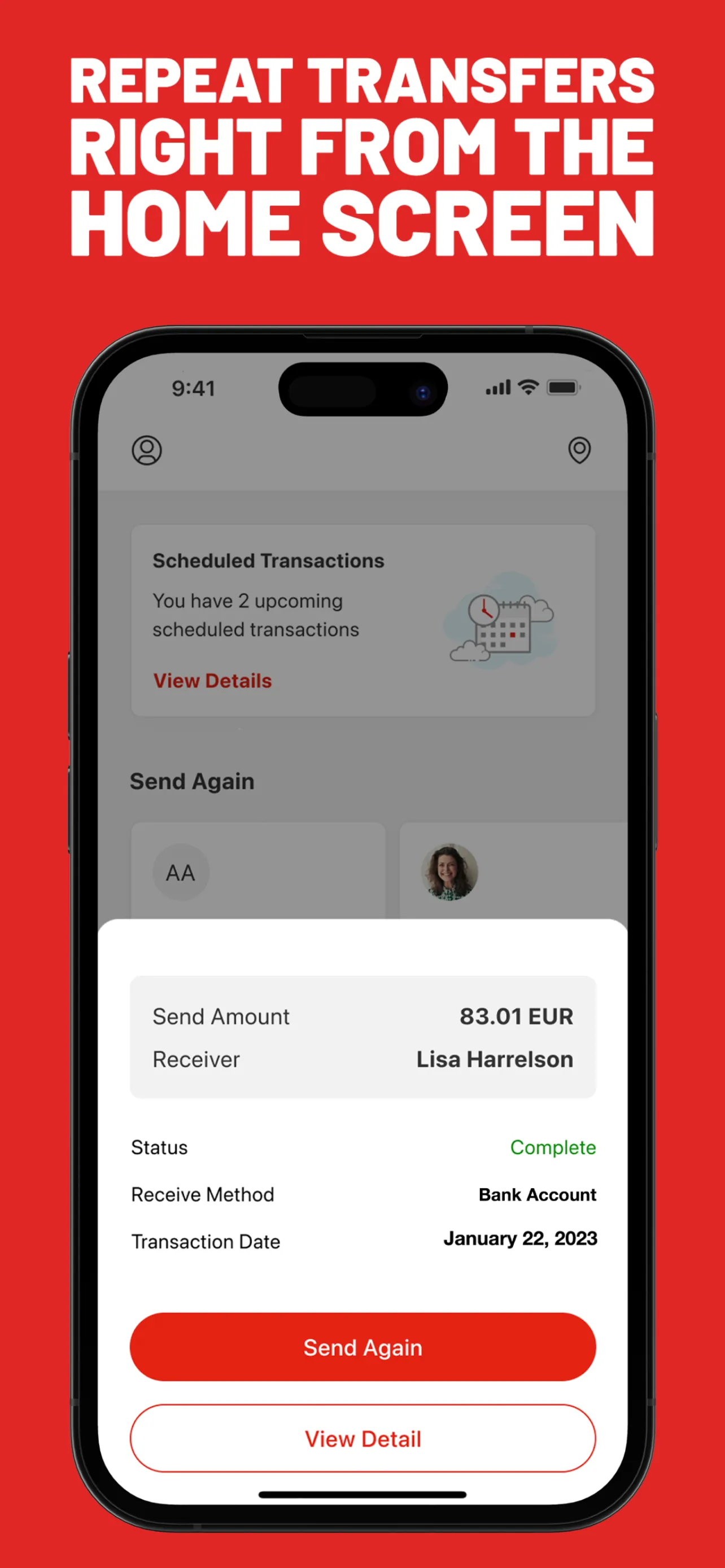MoneyGram® Money Transfers App iphone screenshot 6
