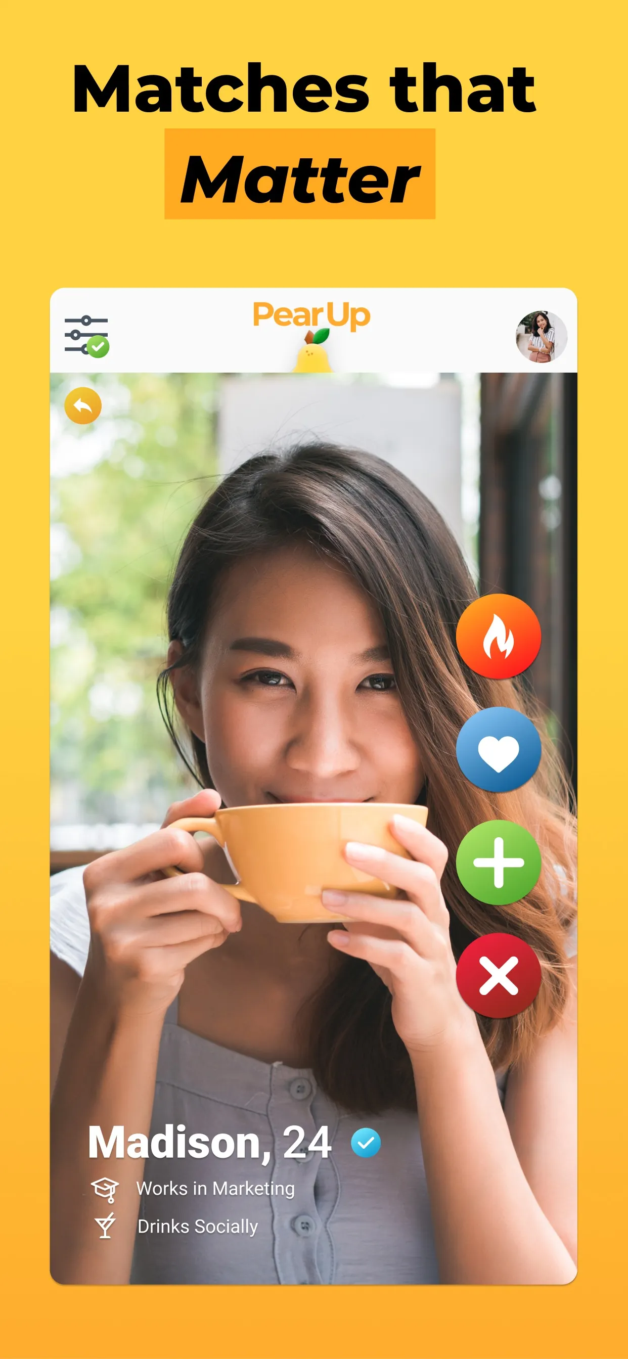 PearUp - Chat & Dating App iphone screenshot 4