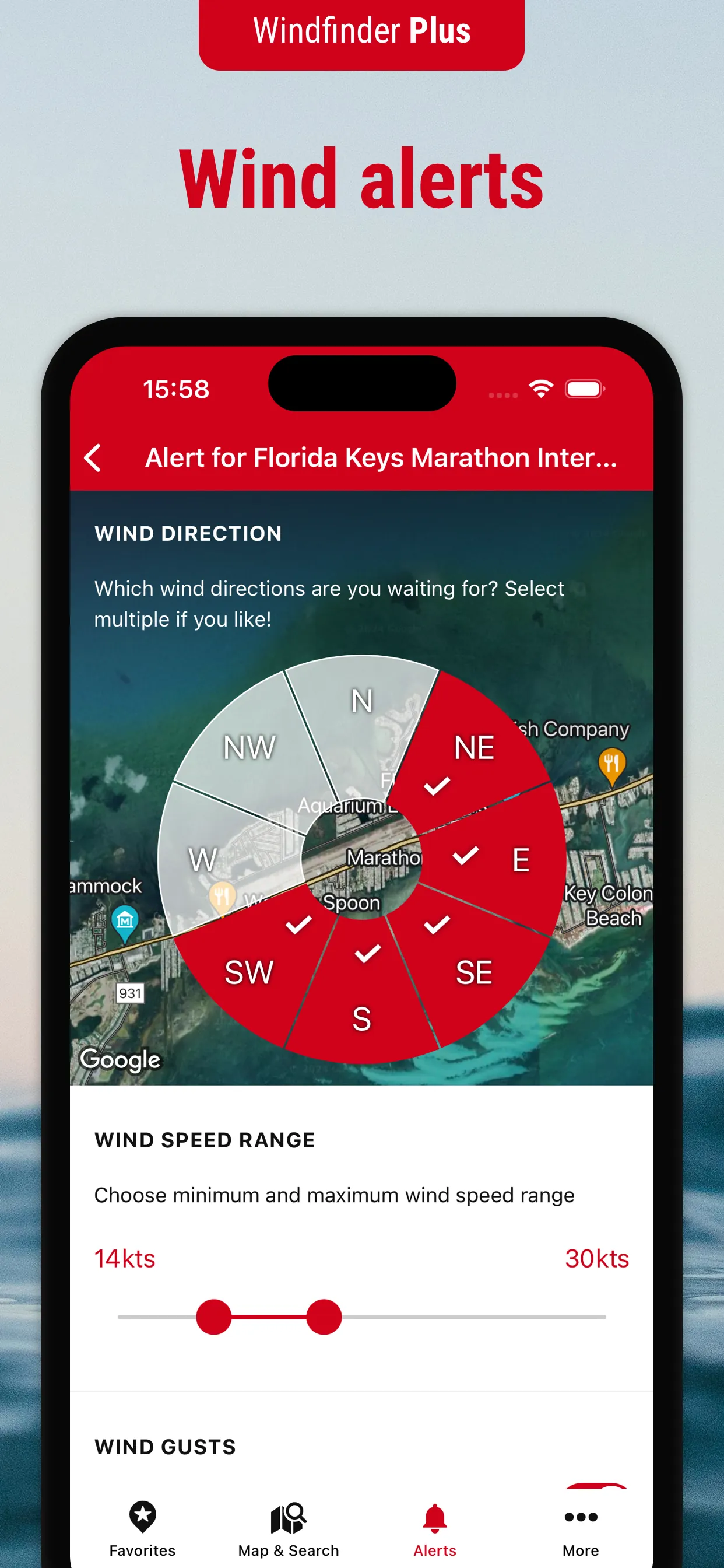 Windfinder: Wind & Weather map iphone screenshot 10