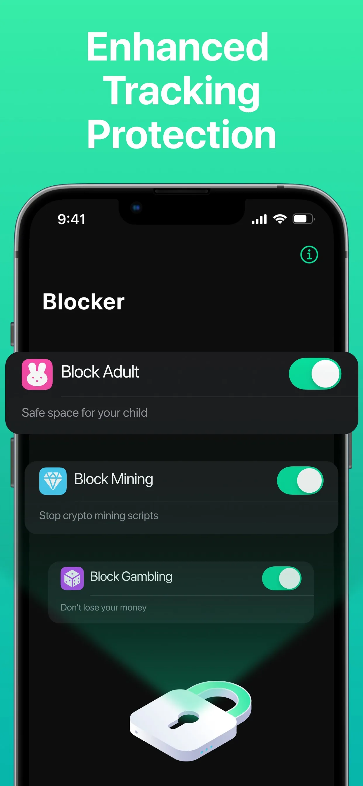 AdWise: AdBlock & VPN iphone screenshot 4