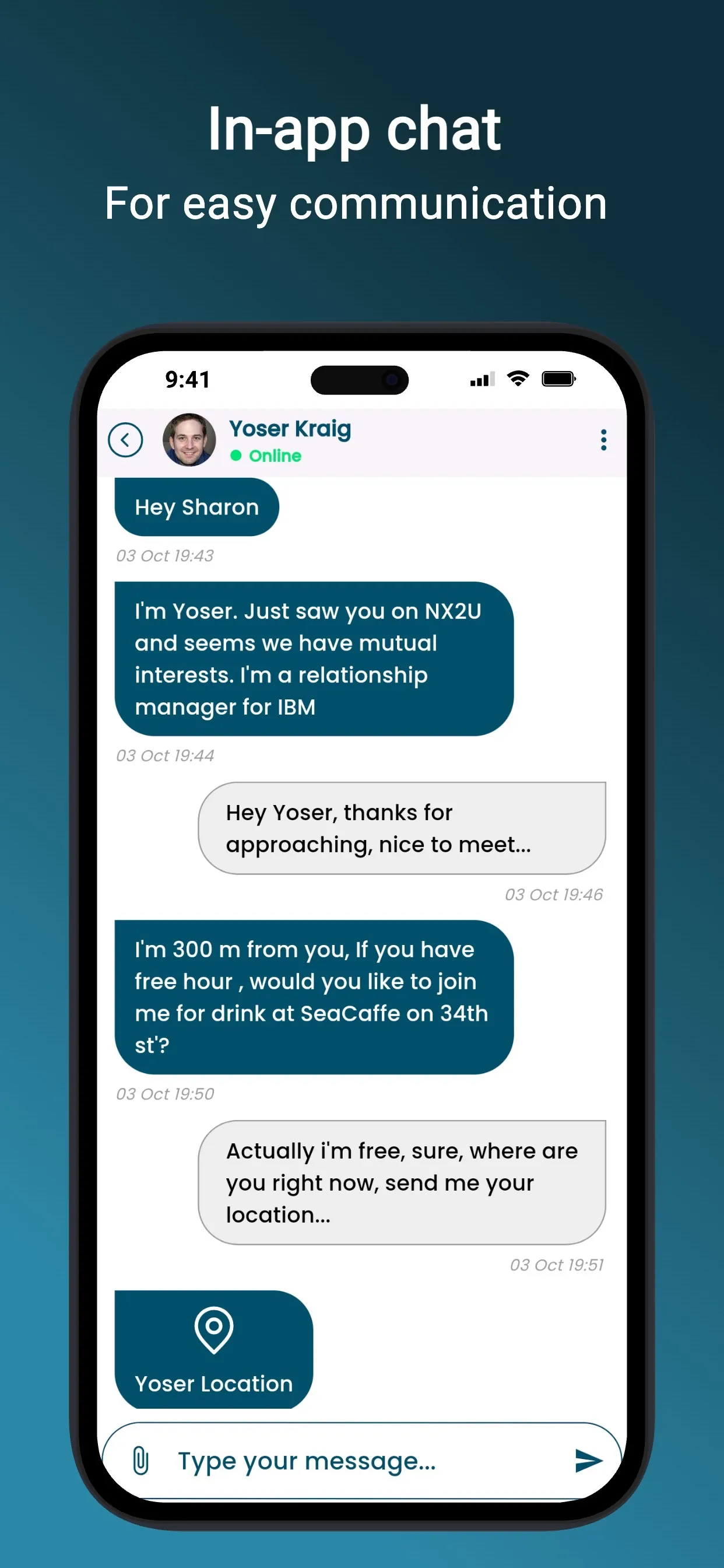 NX2U - Professional Networking iphone screenshot 4