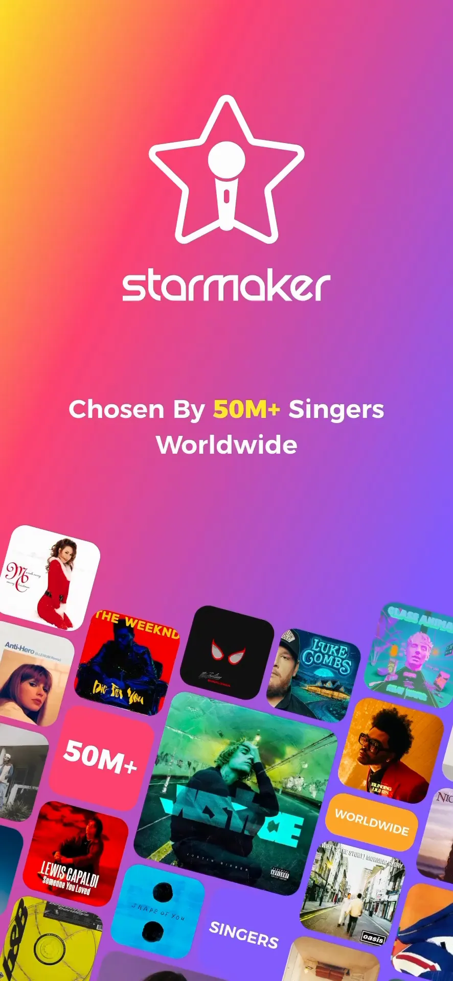 StarMaker-Sing Karaoke Songs iphone screenshot 1