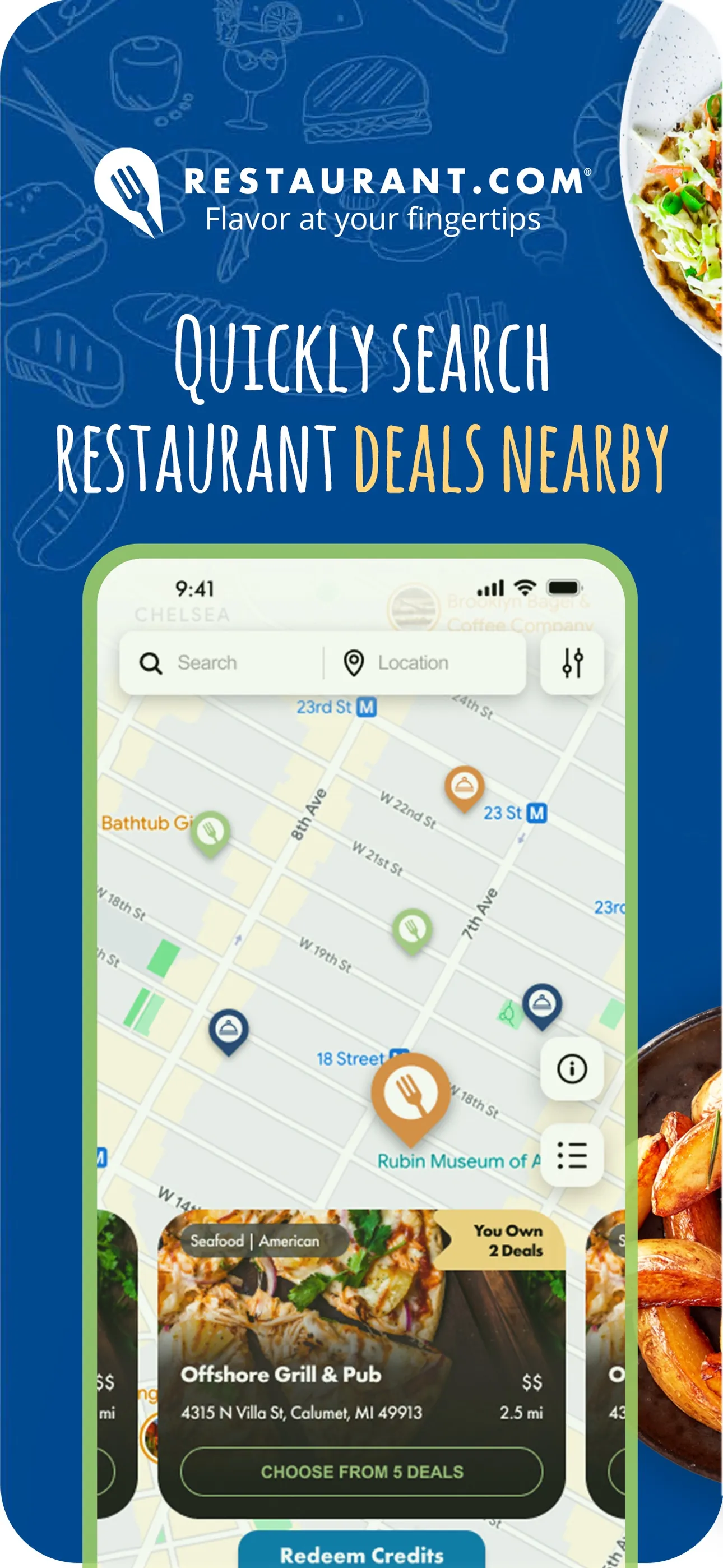 Restaurant.com iphone screenshot 1