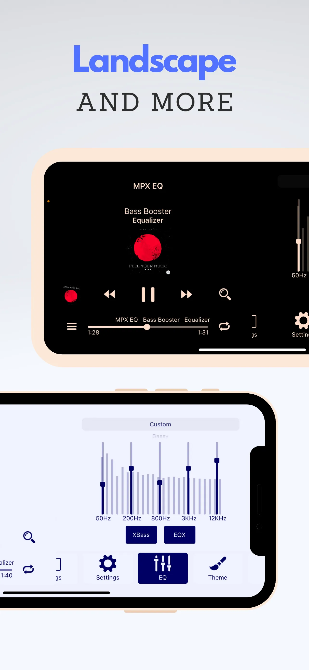 Music Player X : Equalizer iphone screenshot 6