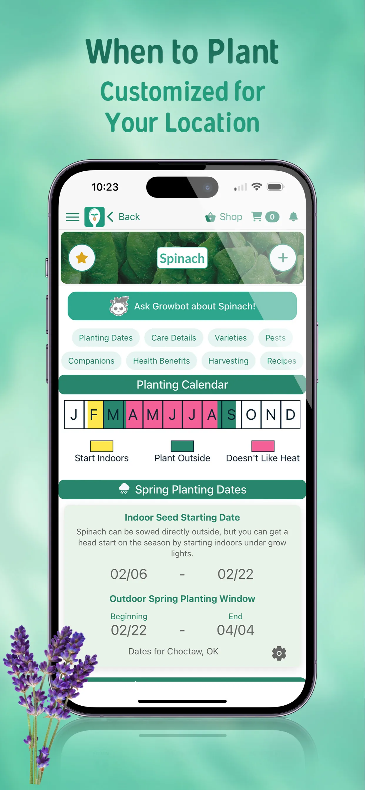 Seed to Spoon - Garden Planner iphone screenshot 6