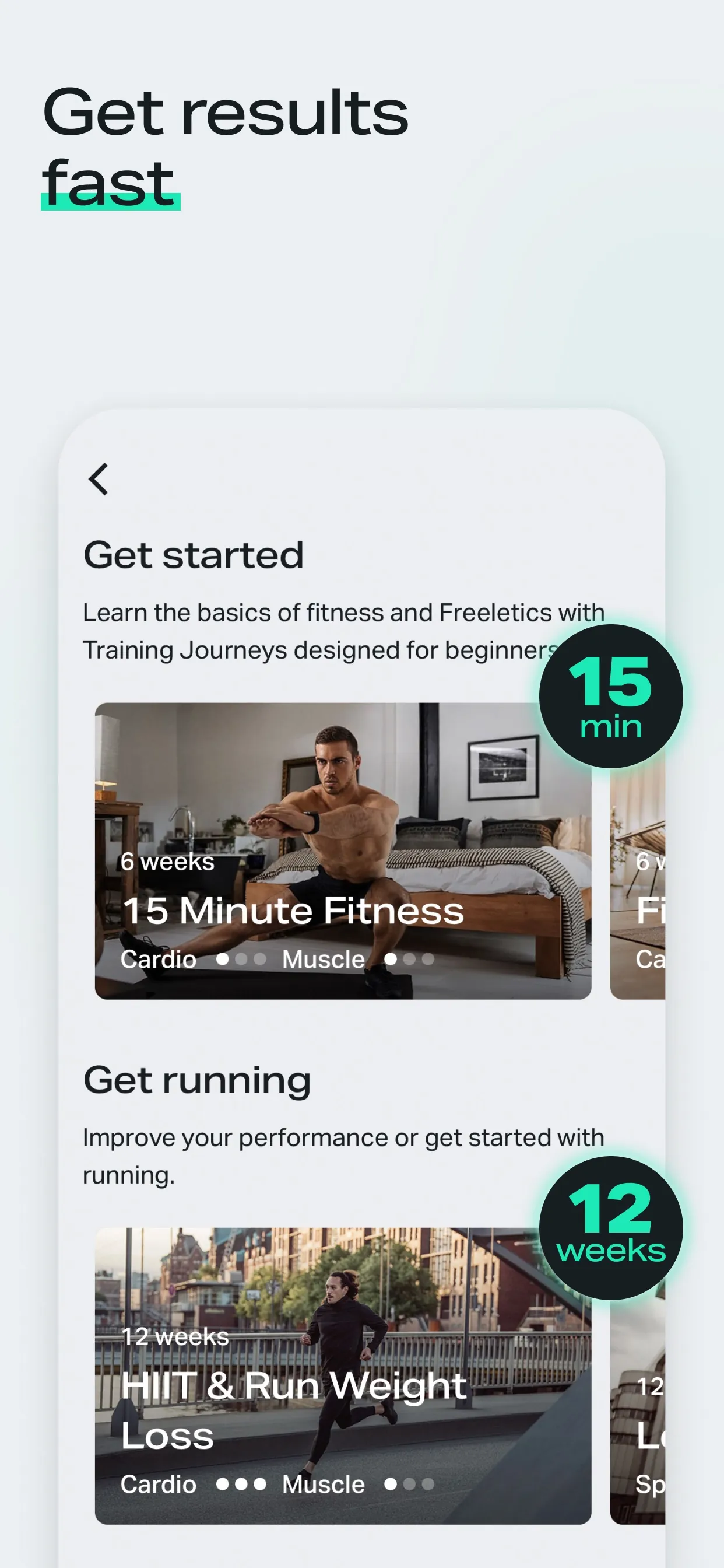 Freeletics: Workouts & Fitness iphone screenshot 8