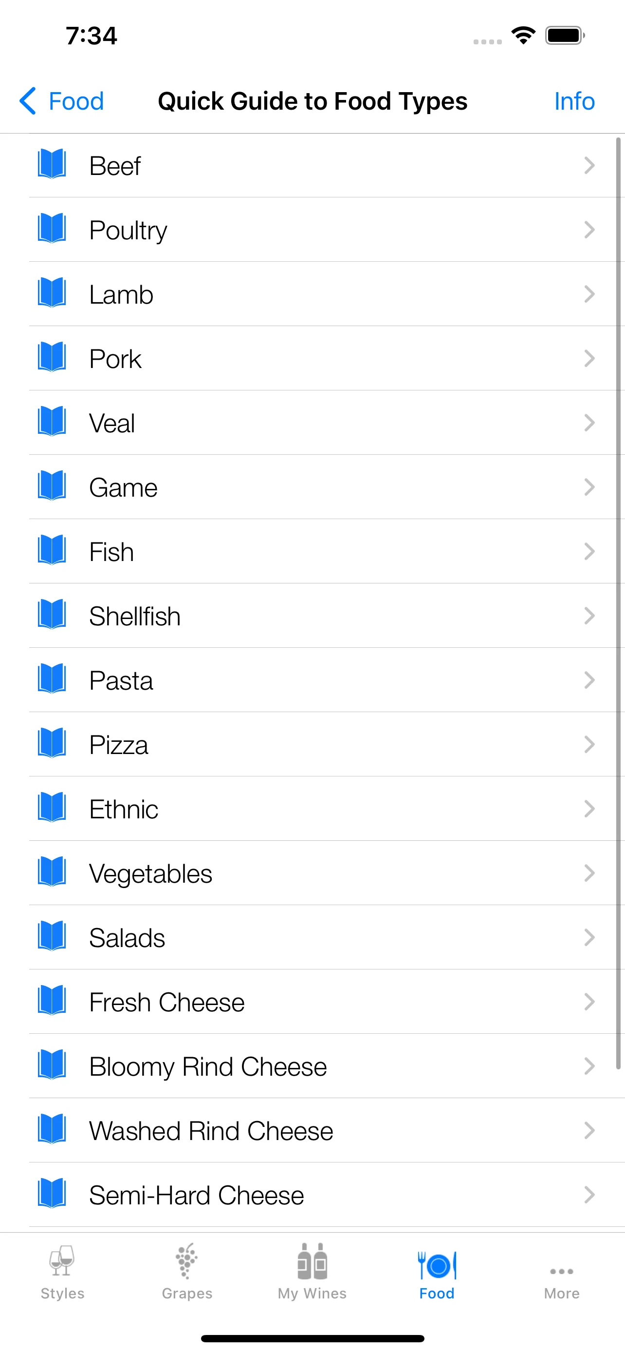 Pocket Wine Pairing: Sommelier iphone screenshot 3