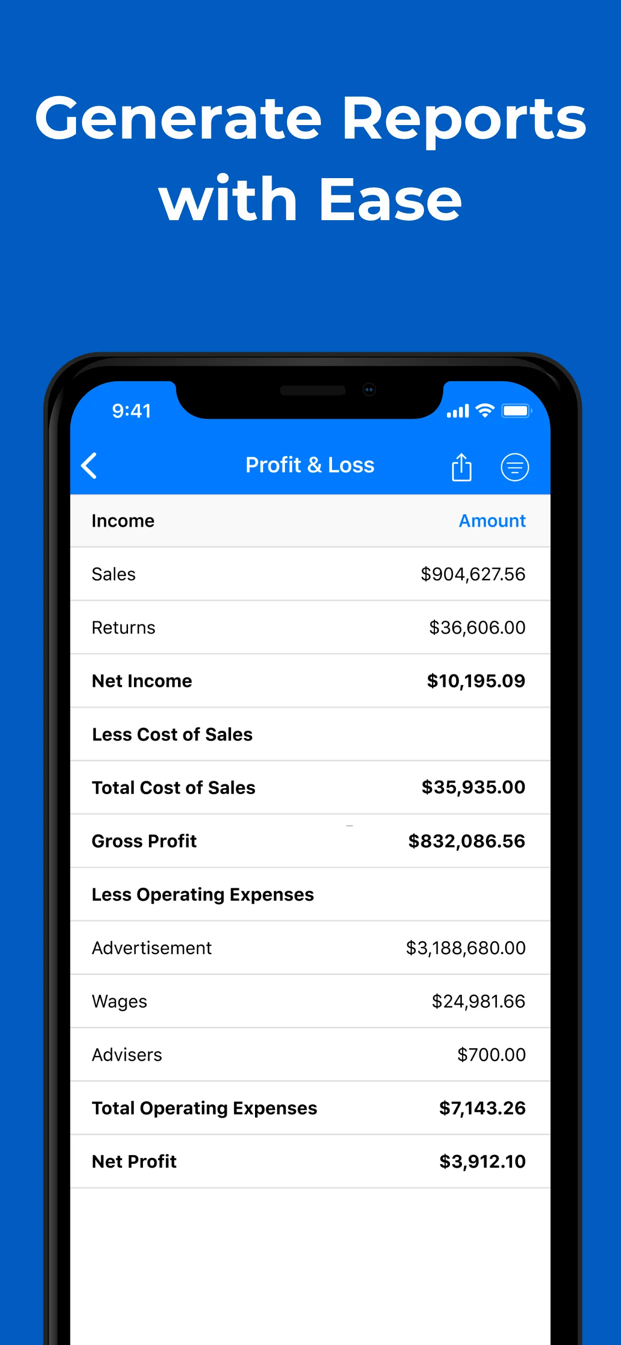 Easy Invoice Maker App by Moon iphone screenshot 4