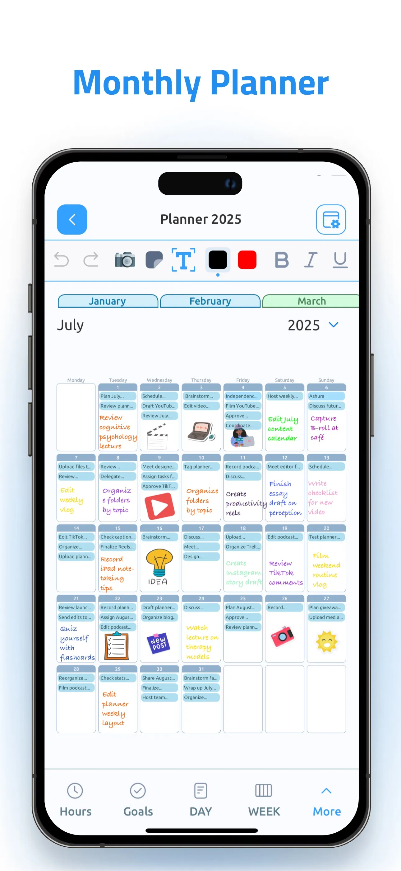 Digital Planner & Calendar Pro iphone screenshot 4