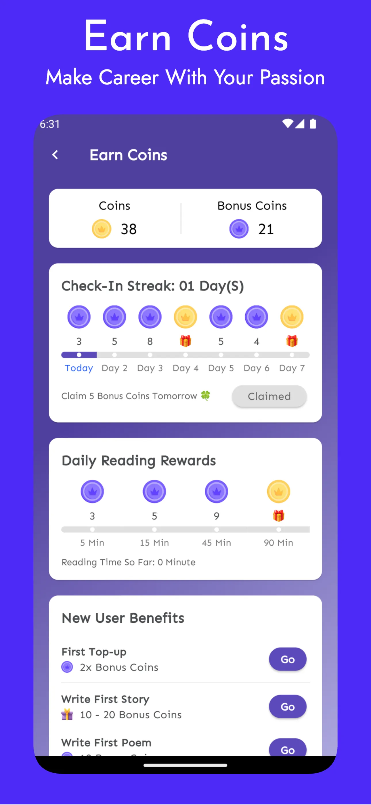Writco – Write & Publish Books iphone screenshot 5