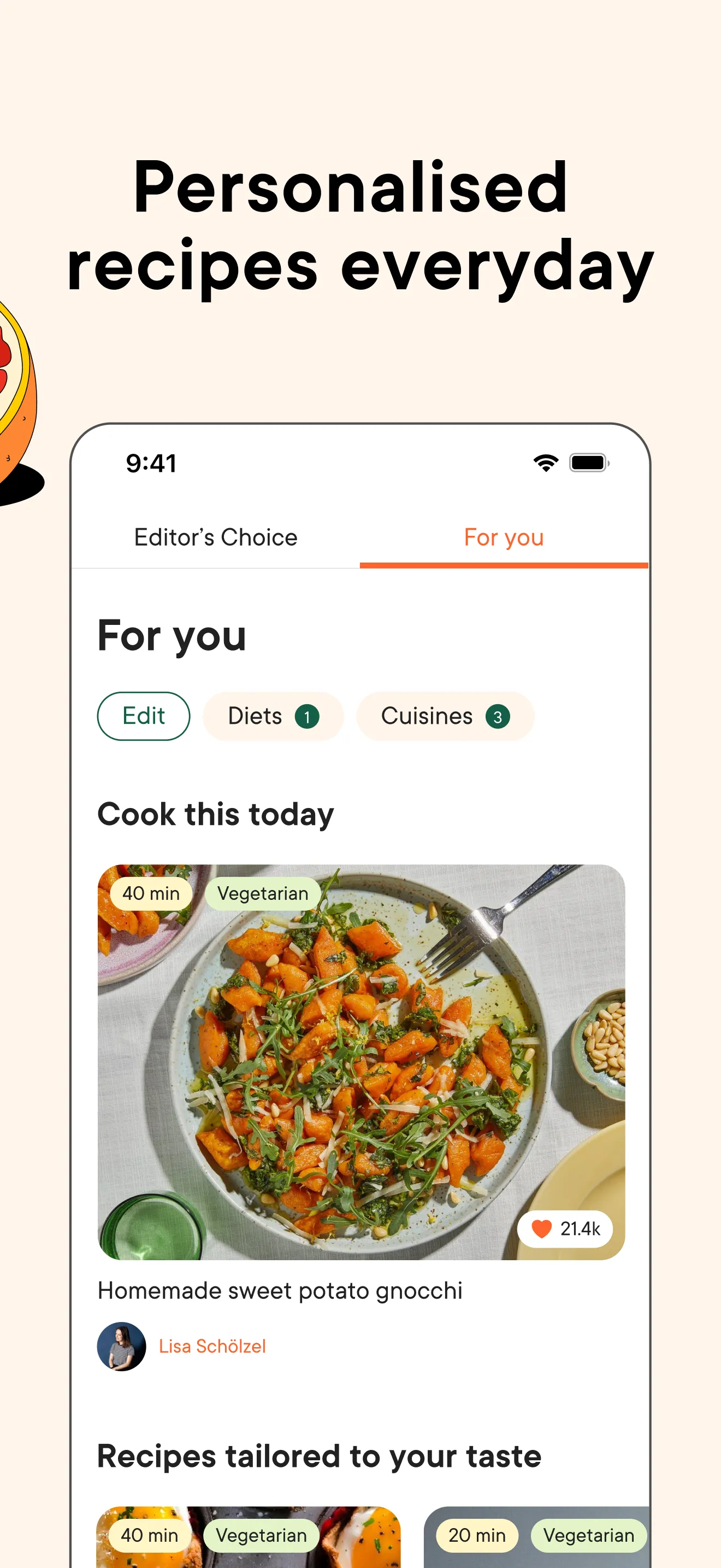 Kitchen Stories easy Recipes iphone screenshot 5