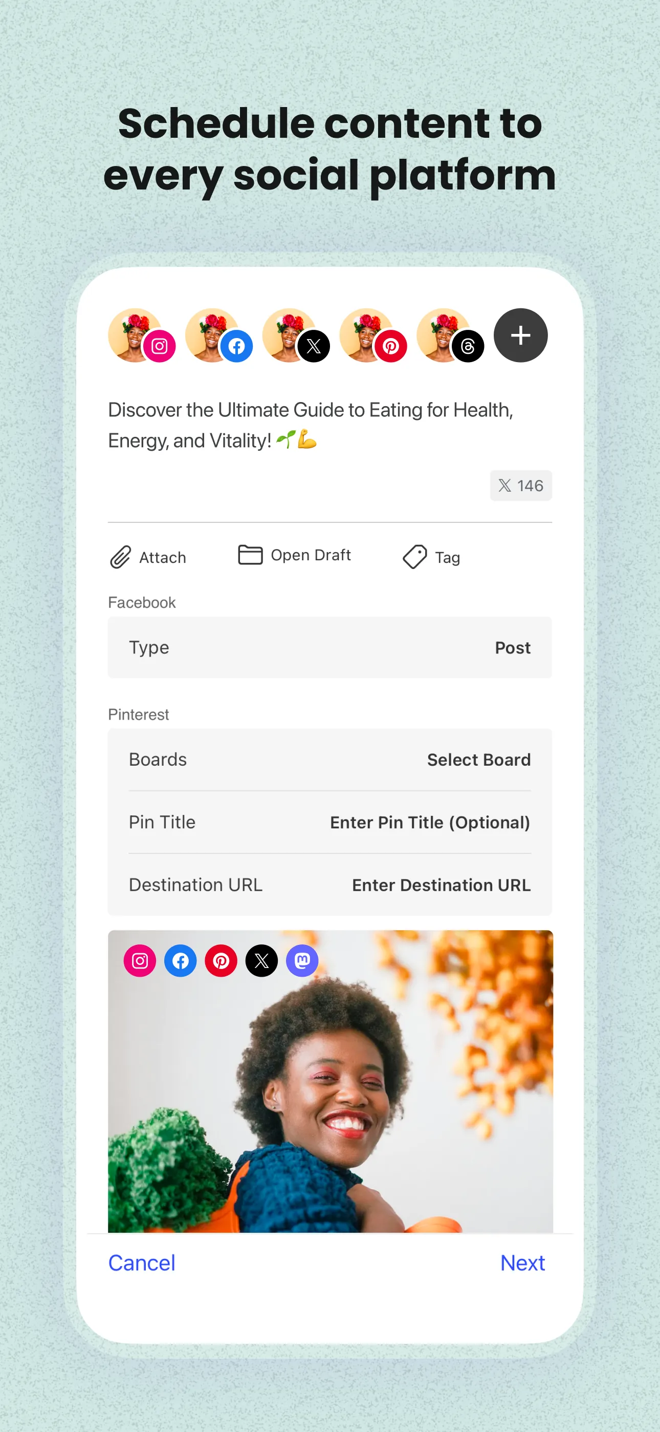 Buffer: Plan & Schedule Posts iphone screenshot 2