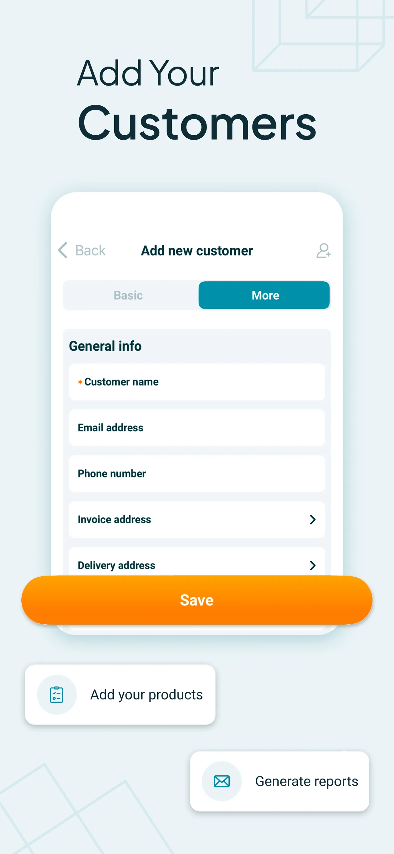 Easy Invoice Maker & Generator iphone screenshot 3