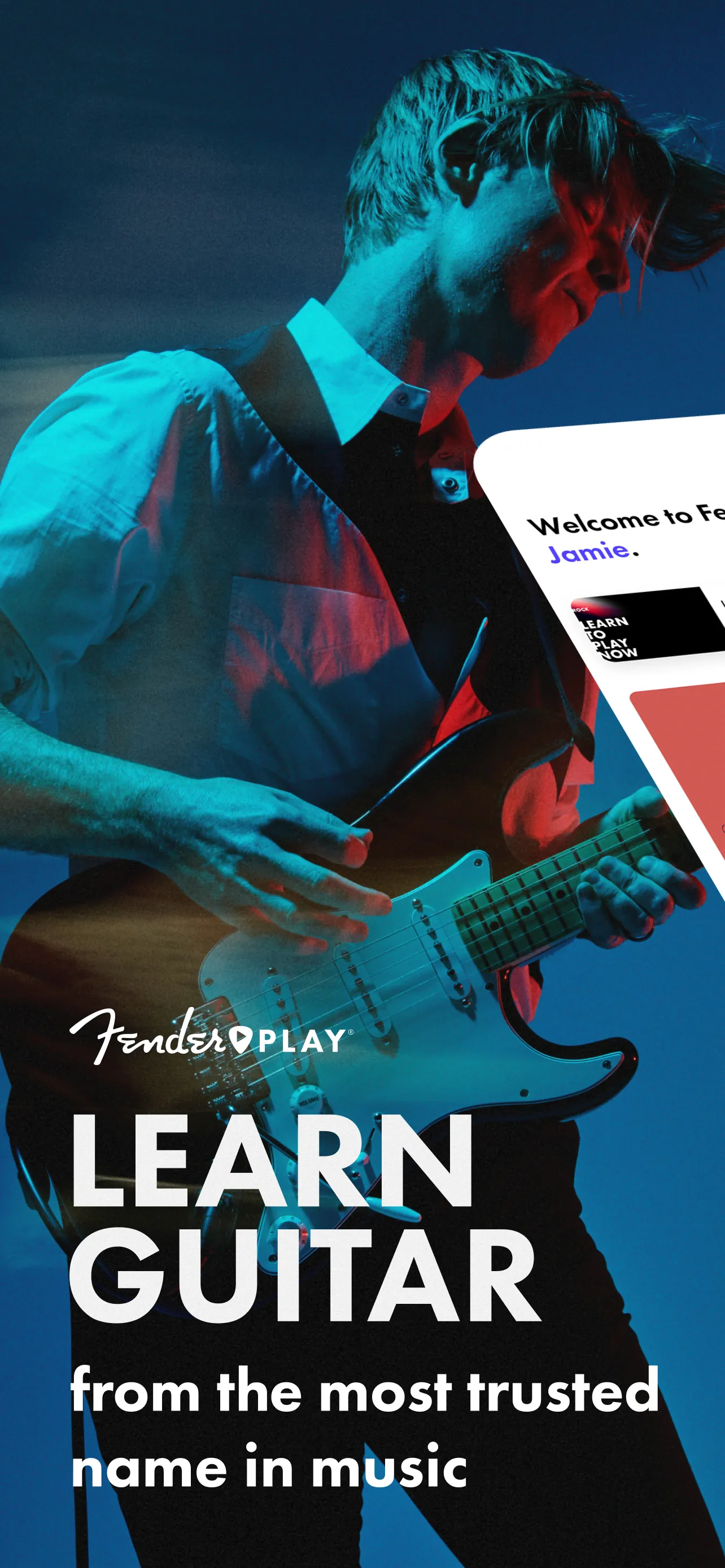 Fender Play: Songs & Lessons iphone screenshot 1