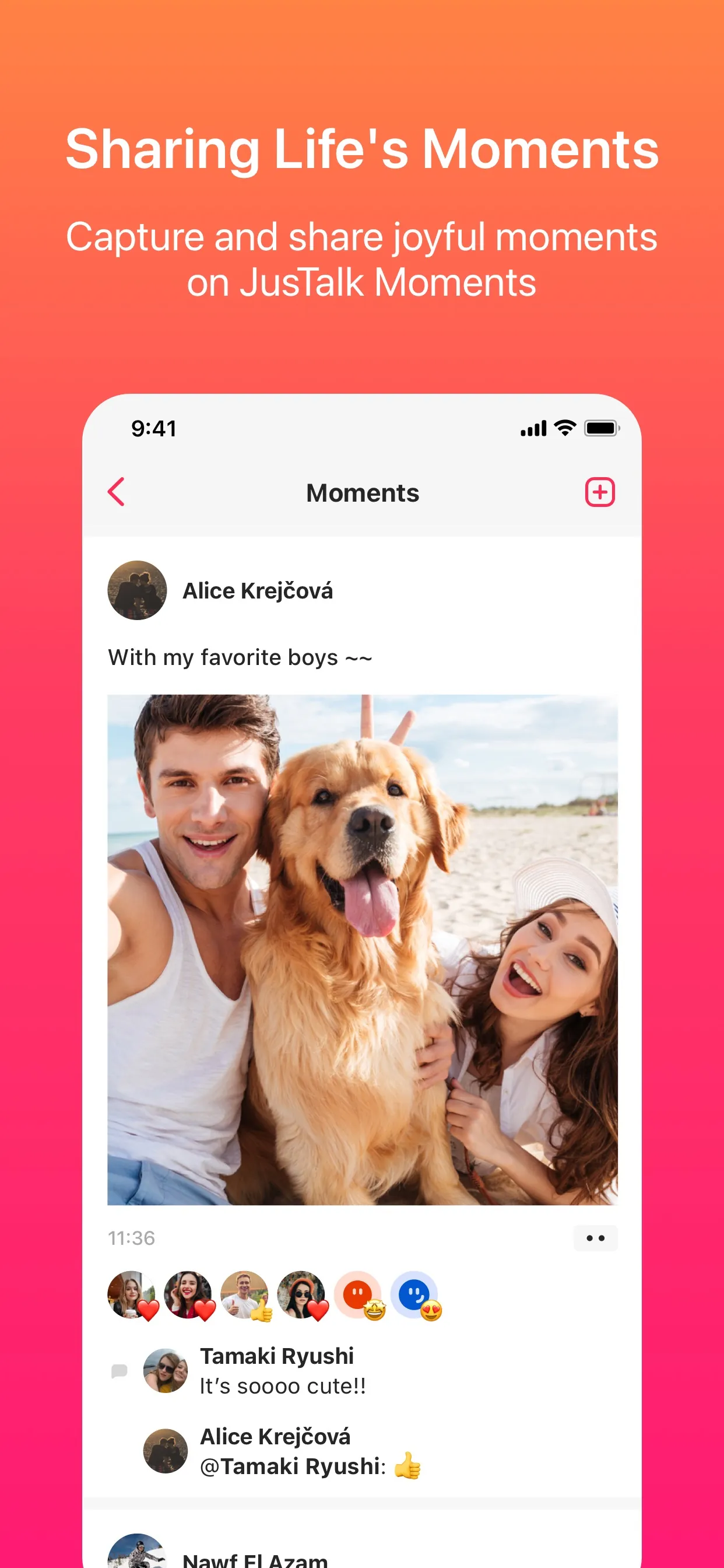 JusTalk - Video Chat & Calls iphone screenshot 6