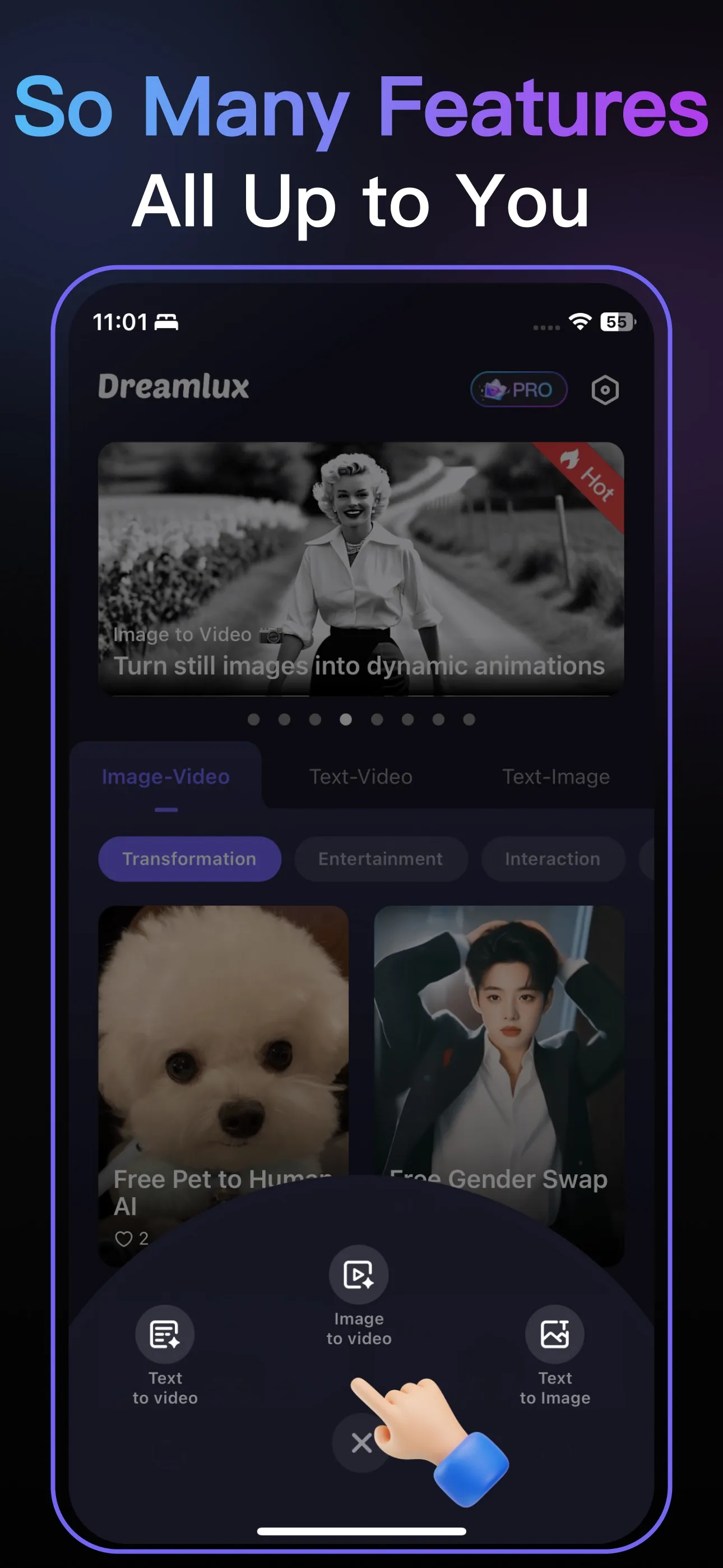Dreamlux -AI Video Art Creator iphone screenshot 5
