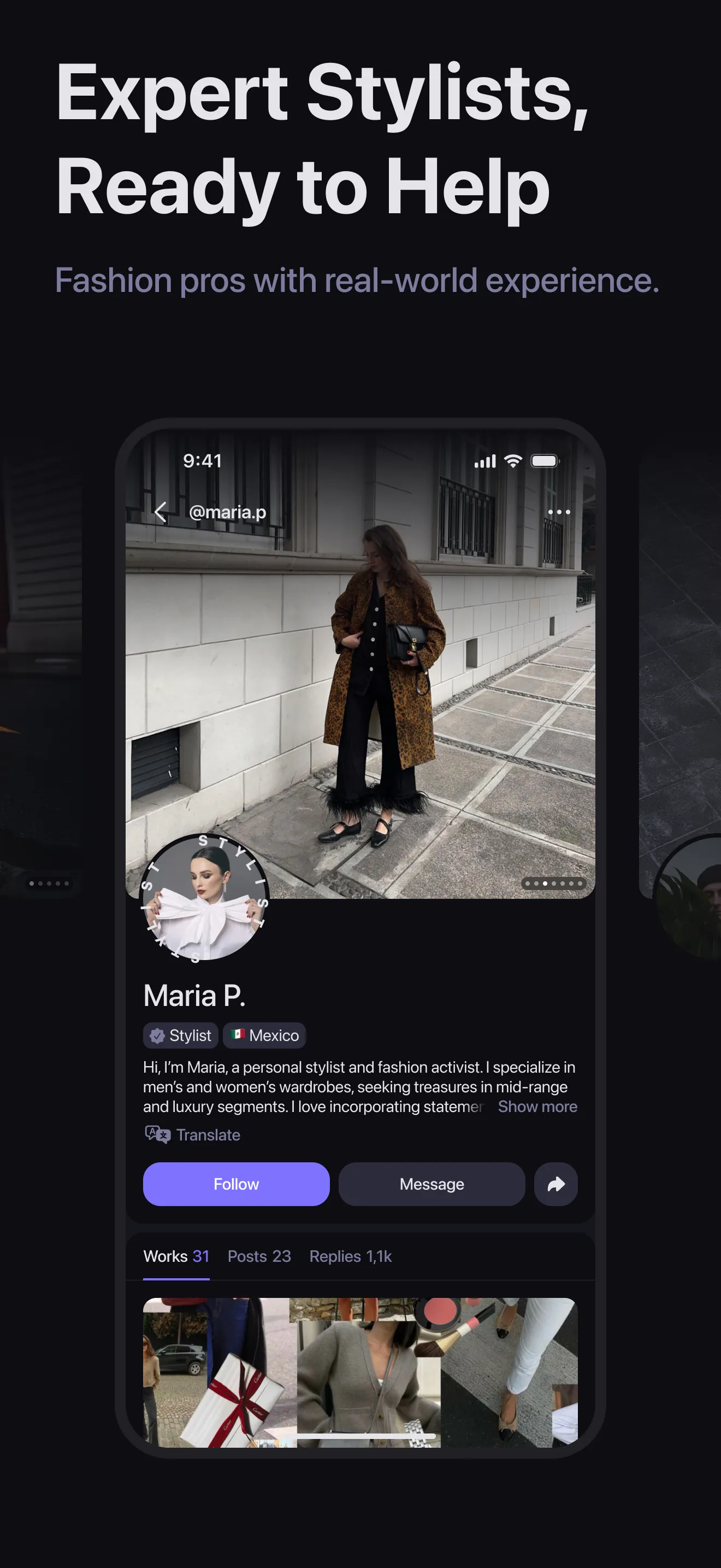Zhoosh: Personal Style Advisor iphone screenshot 2