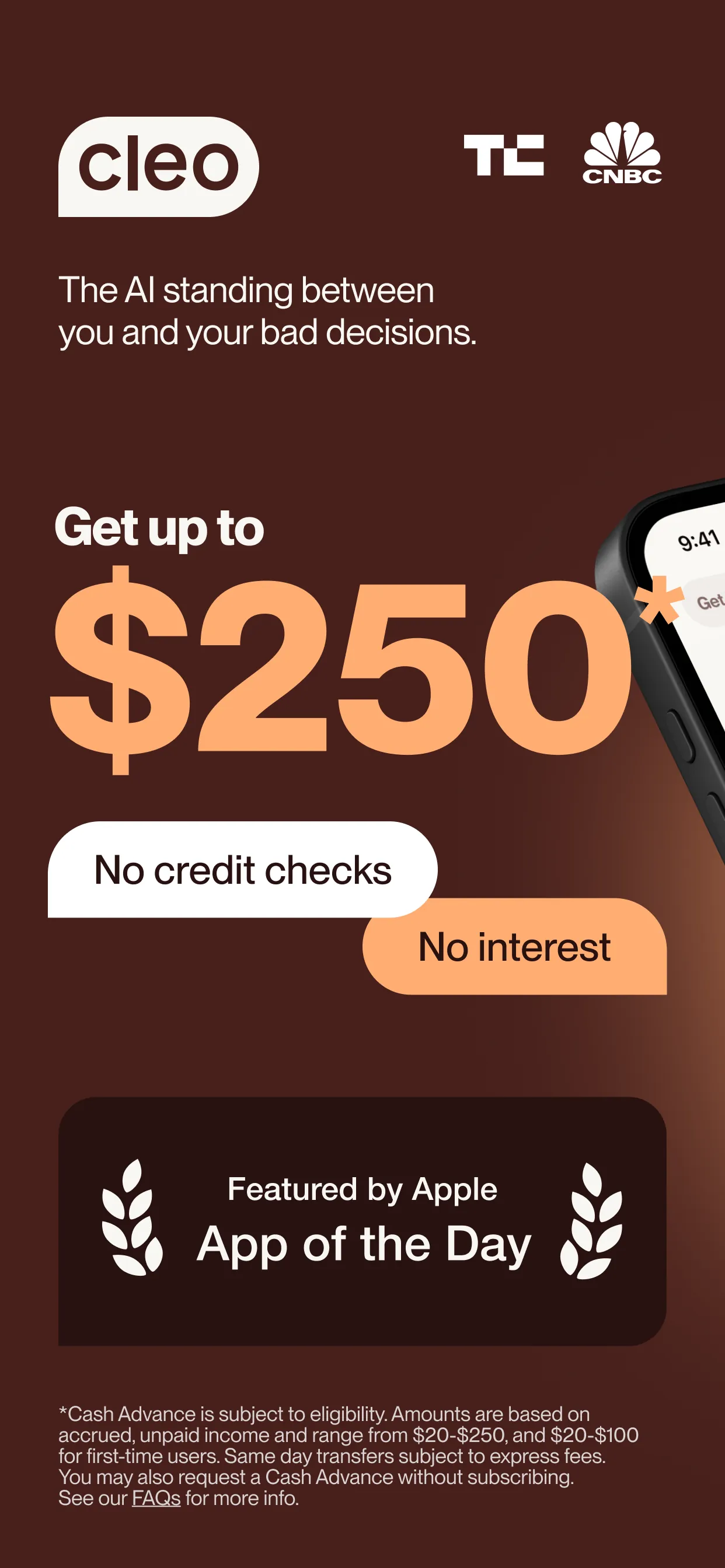 Cleo AI: Smart Money Manager iphone screenshot 1