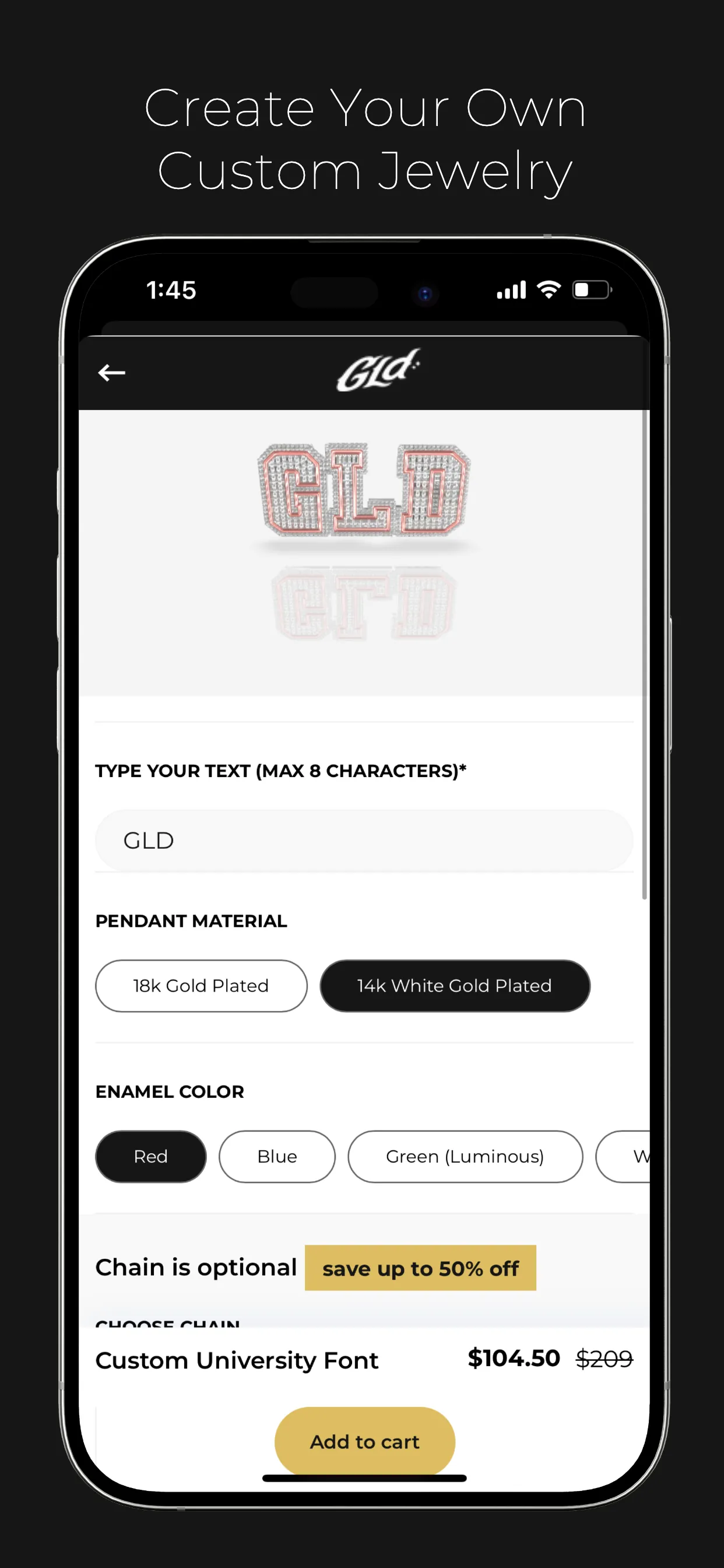 The GLD Shop iphone screenshot 6