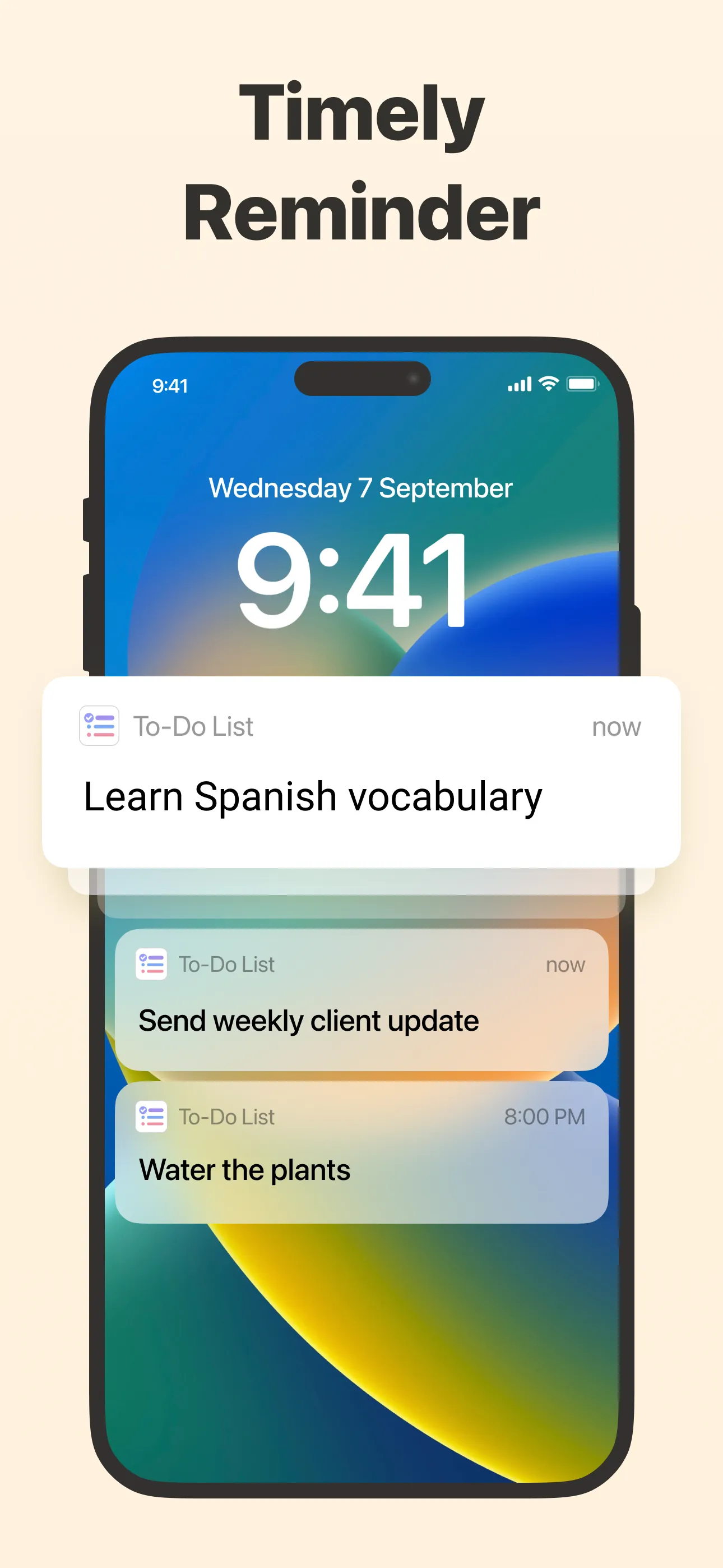 To Do List - Todo Reminders iphone screenshot 2