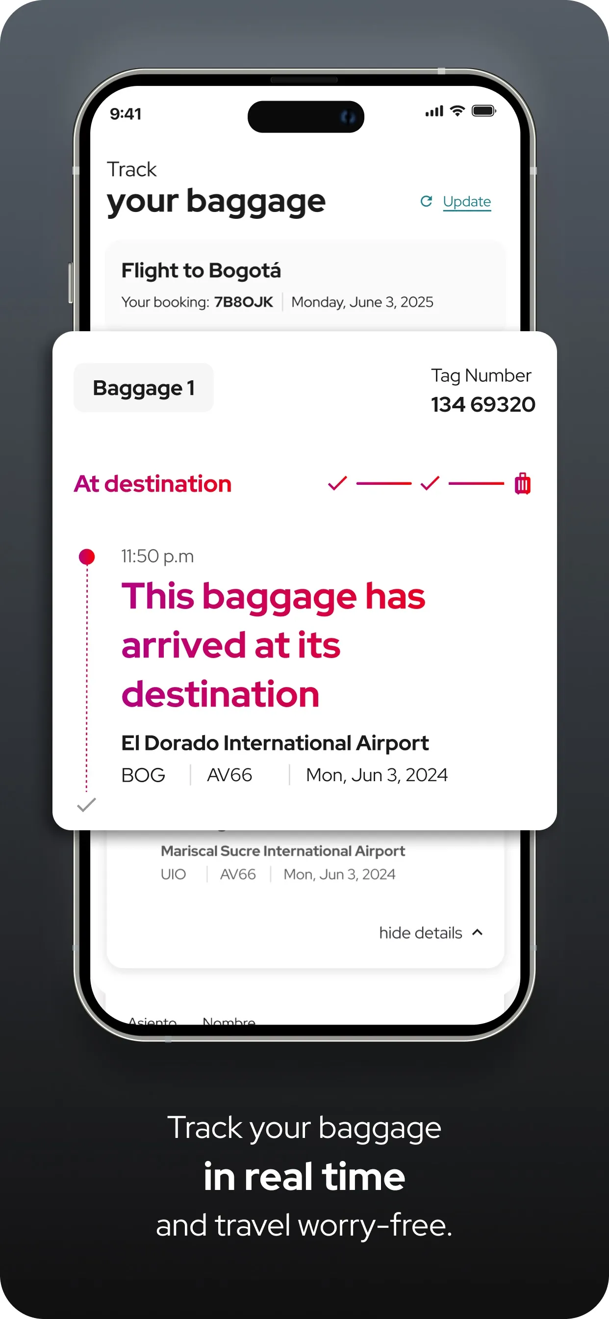 avianca iphone screenshot 5