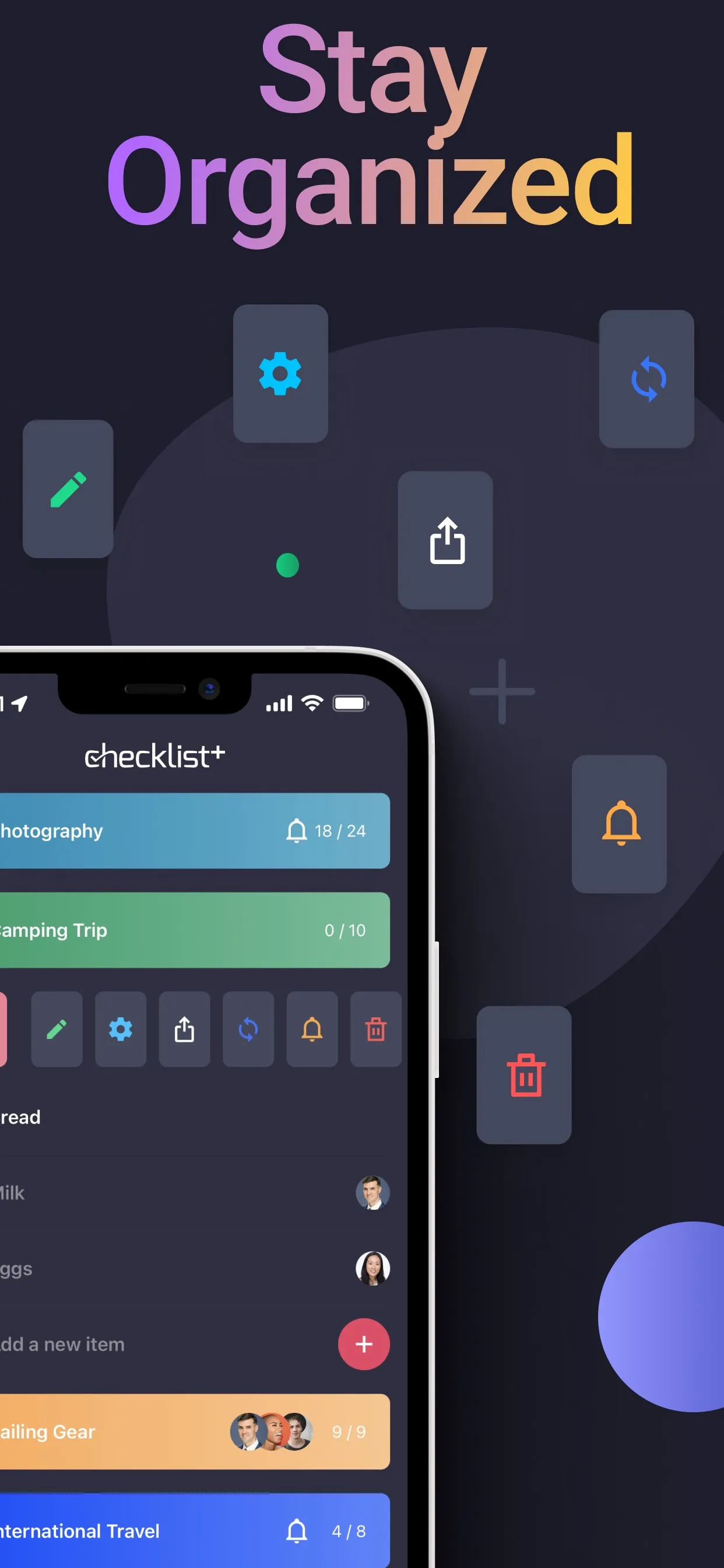 Checklist+ iphone screenshot 3