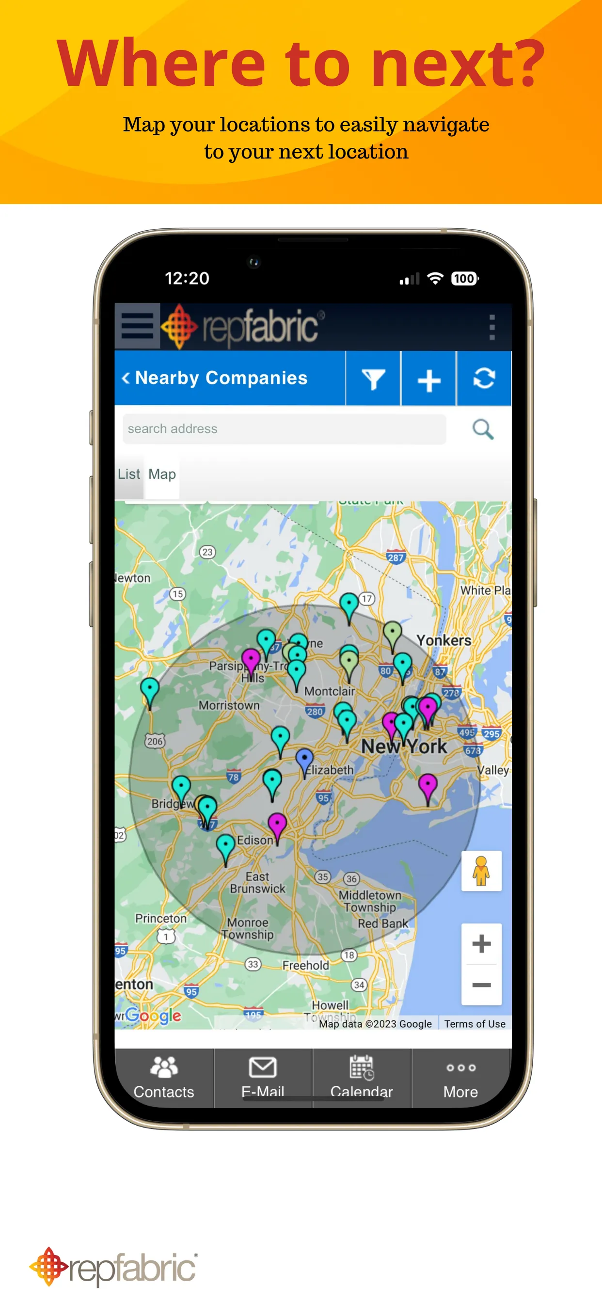 Repfabric CRM Tools iphone screenshot 2