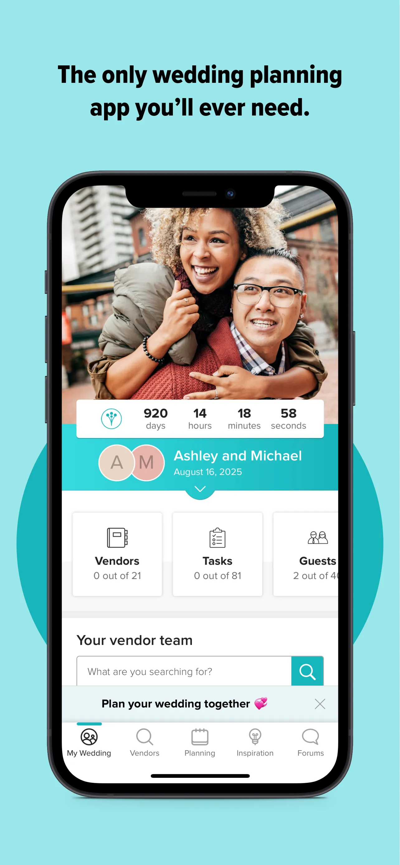 Wedding Planner by WeddingWire iphone screenshot 3