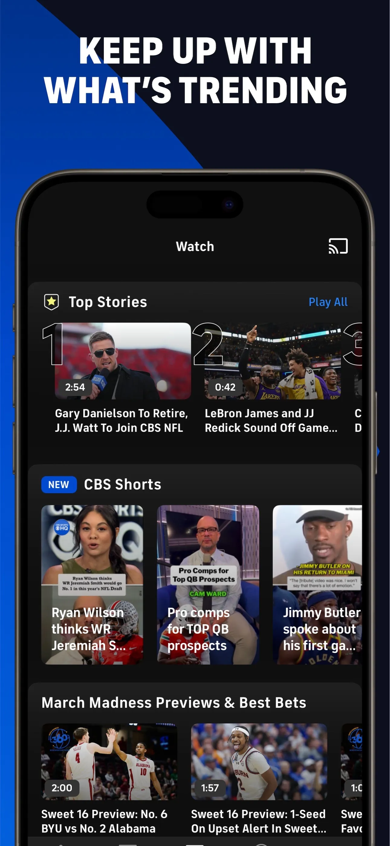 CBS Sports App: Scores & News iphone screenshot 6