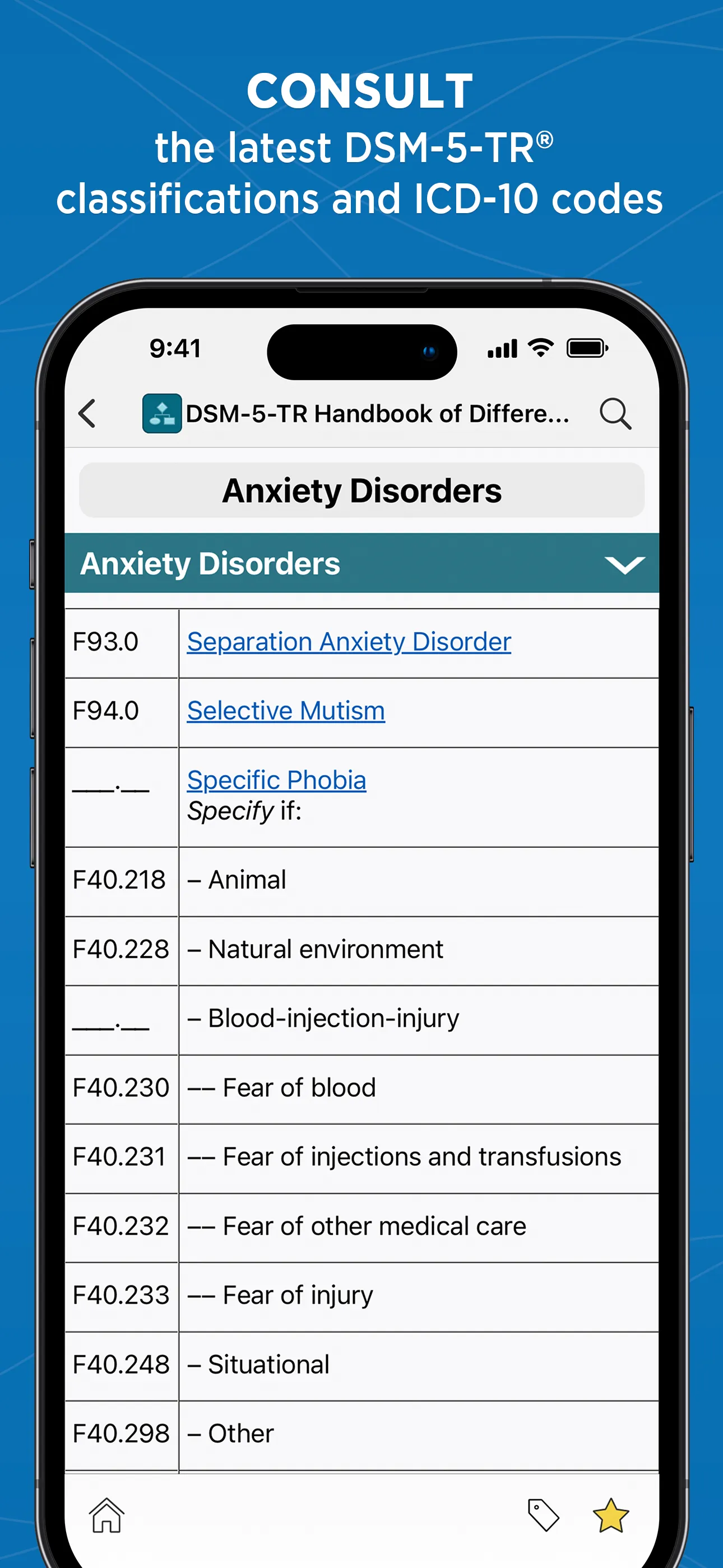 DSM-5-TR® Diagnosis Handbook iphone screenshot 9