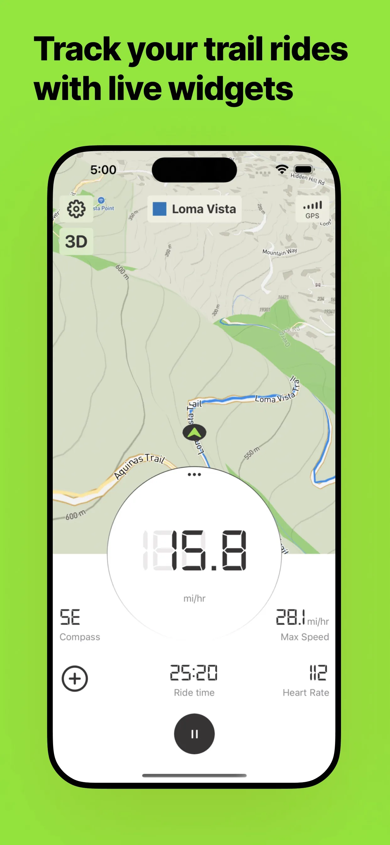 Bike Tracker: MTB Trails iphone screenshot 3