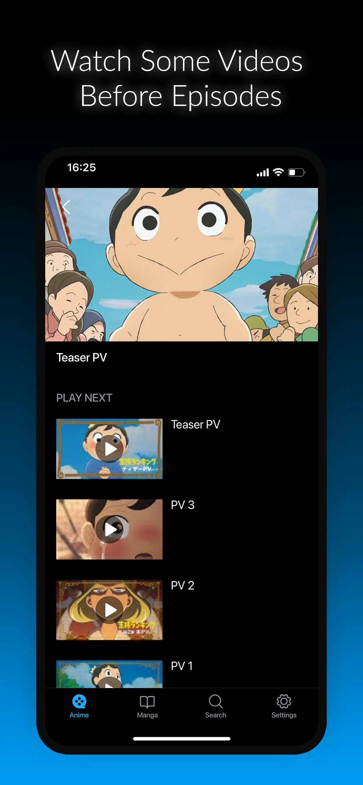 AnimeX: Anime on Titan iphone screenshot 3