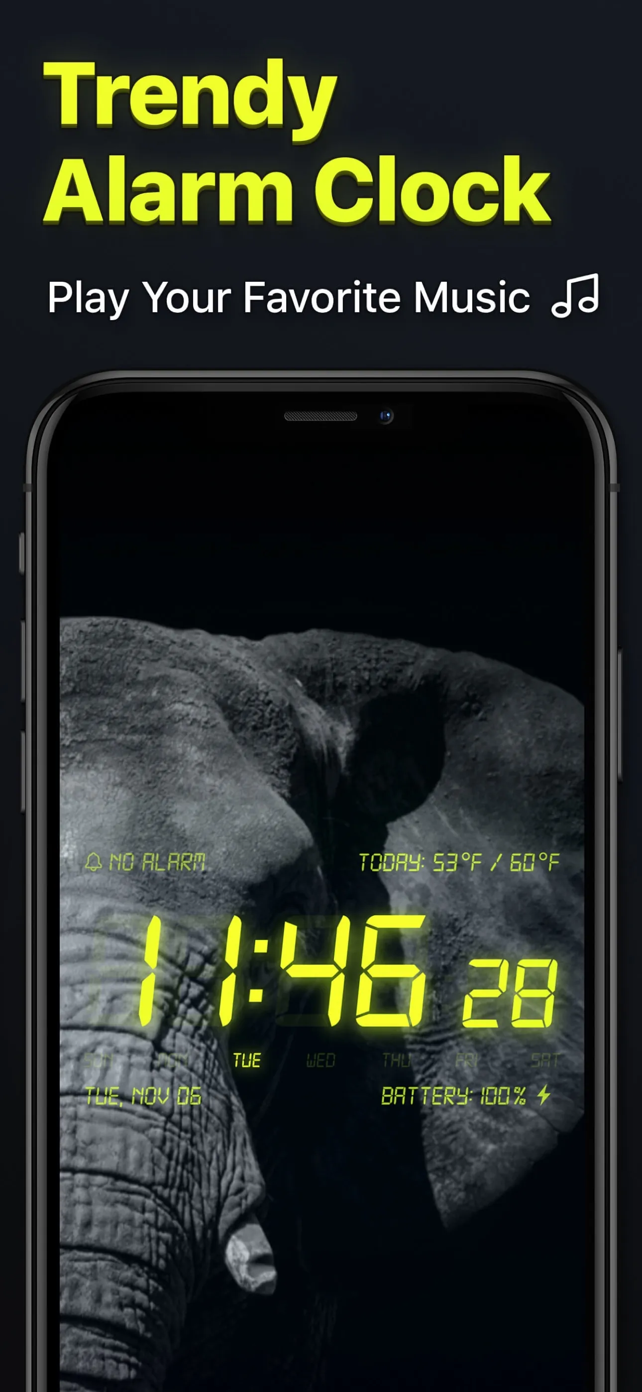 Alarm Clock - Wake up Music iphone screenshot 1
