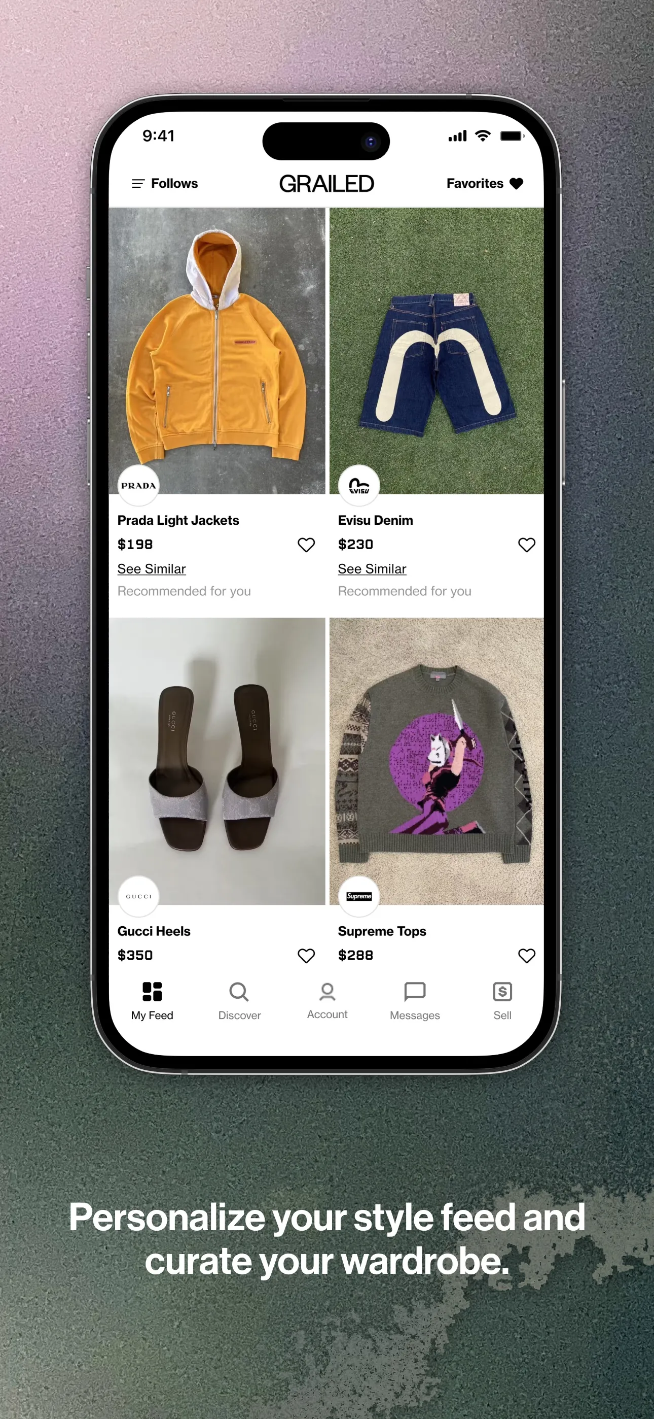 Grailed – Buy & Sell Fashion iphone screenshot 2