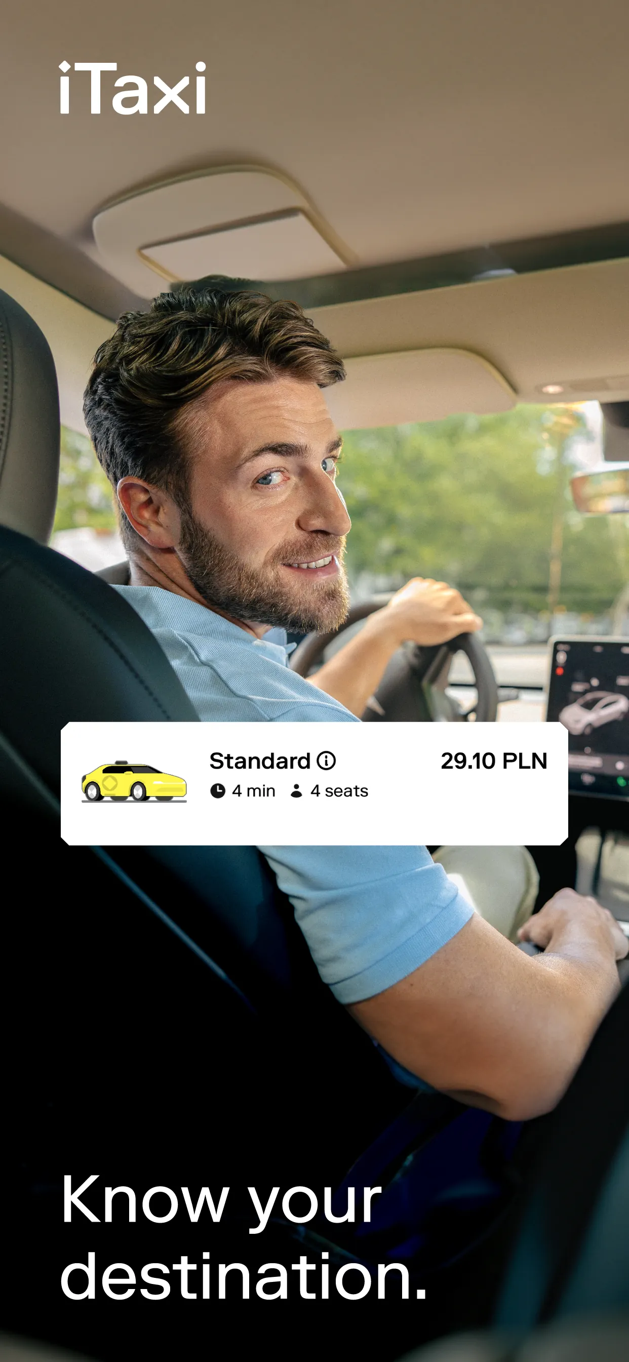 iTaxi - The Taxi App iphone screenshot 1