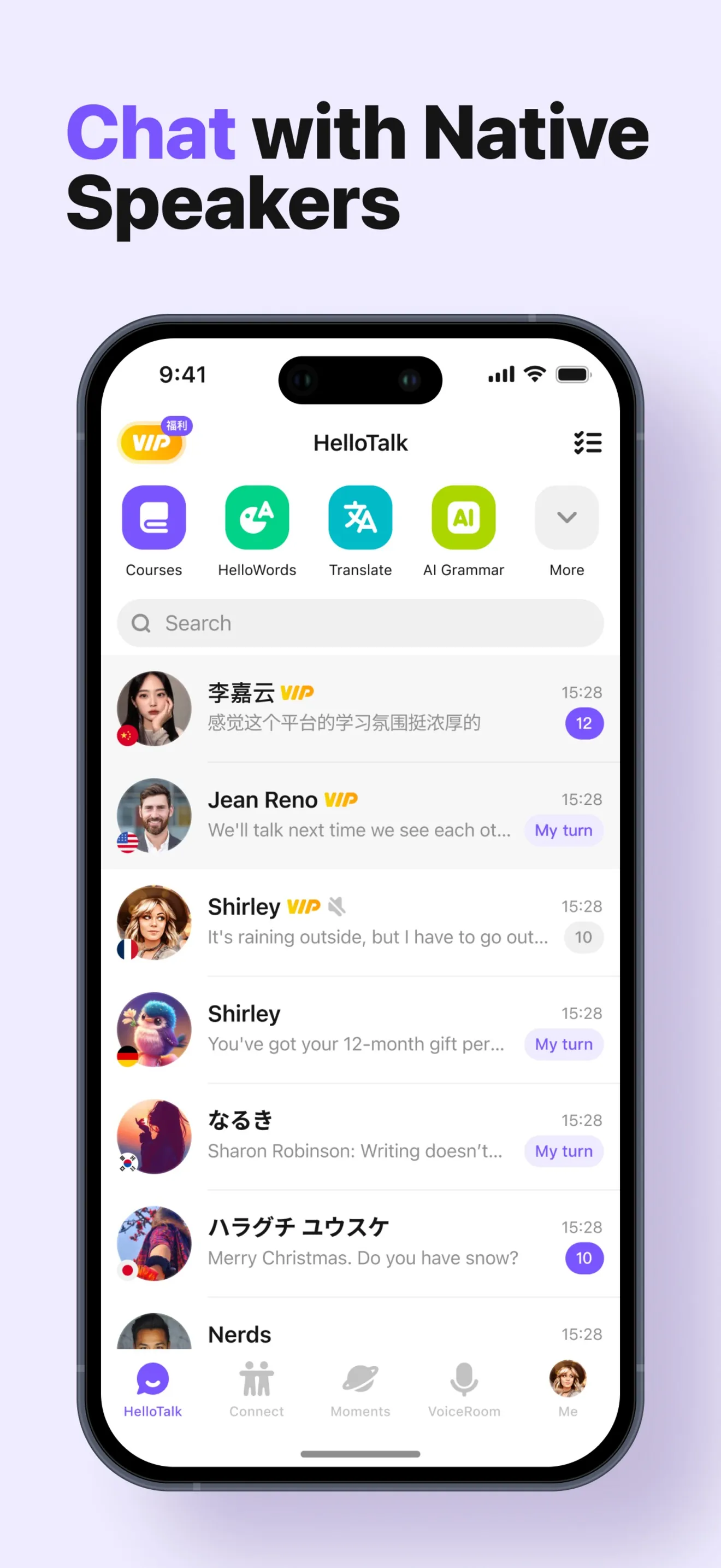 HelloTalk - Language Learning iphone screenshot 2