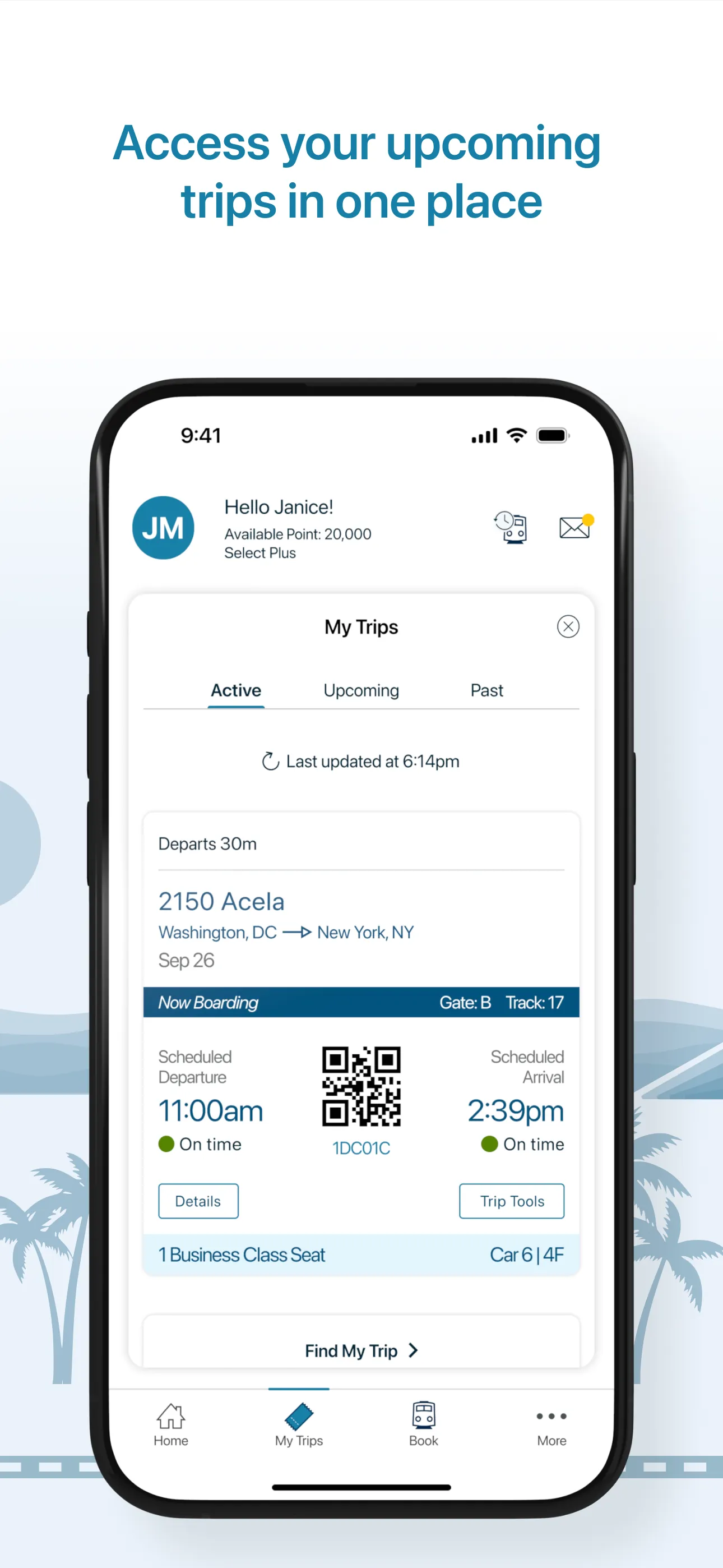 Amtrak iphone screenshot 5
