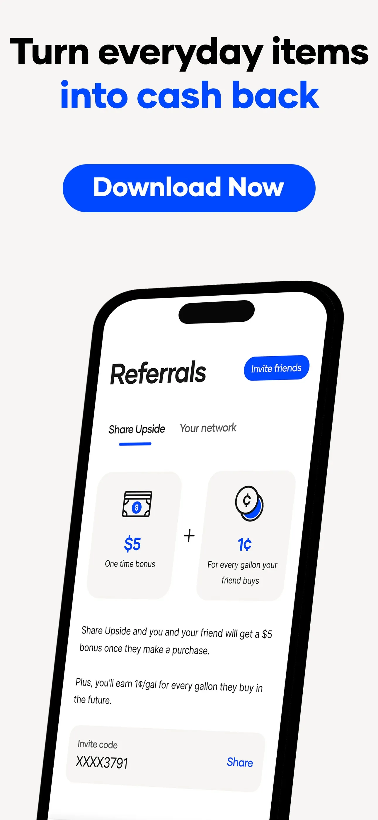 Upside: Earn Cash Back on Fuel iphone screenshot 9