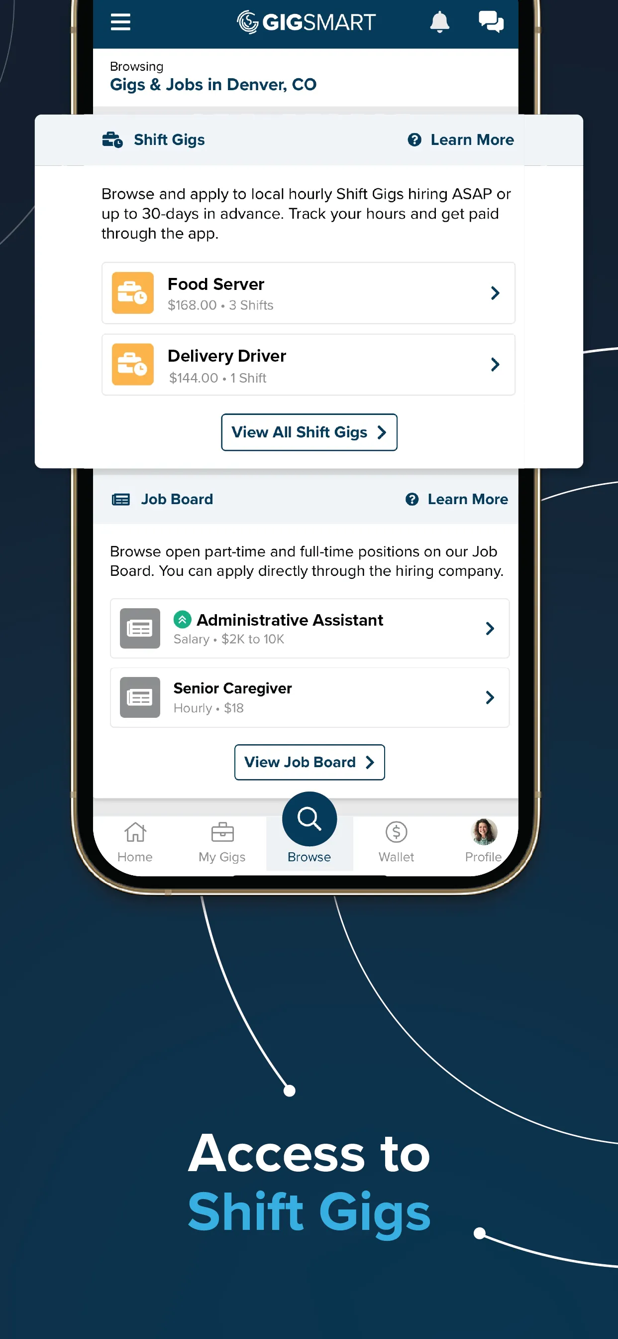 GigSmart Get Gigs iphone screenshot 6
