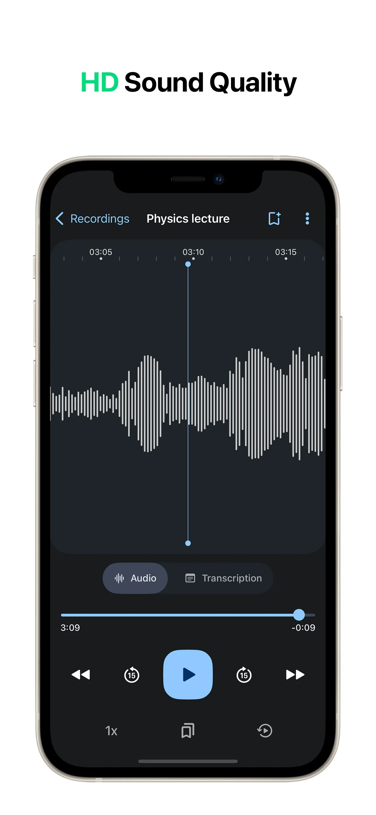 Voice Recorder & Transcribe iphone screenshot 5